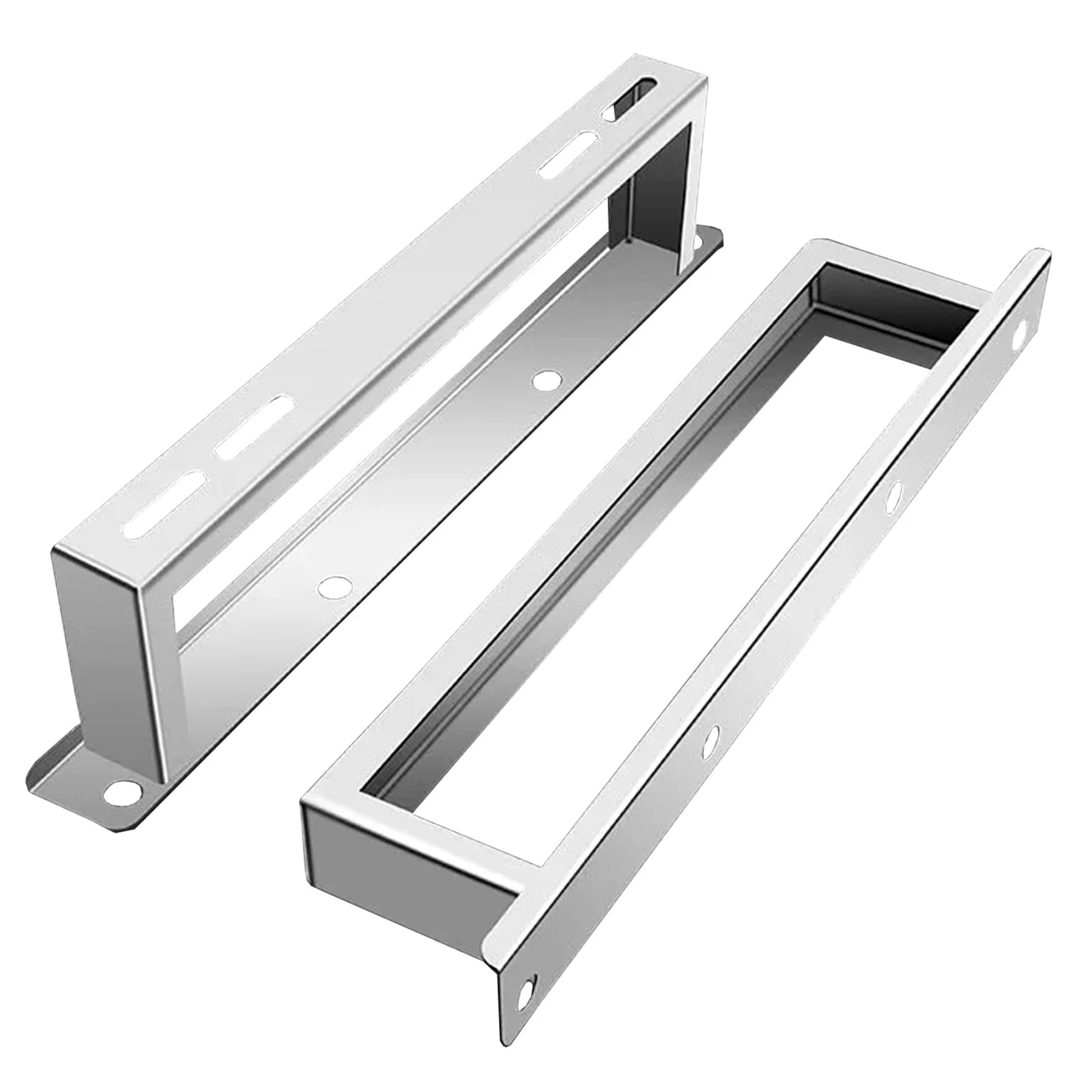 Staffe Condizionatore Esterno, Supporto da Terra per Condizionatori Mini Split, Base In Acciaio Inox per Condizionatori da 1 a 5 Unità, Portata 200 Kg(50cm/20in)