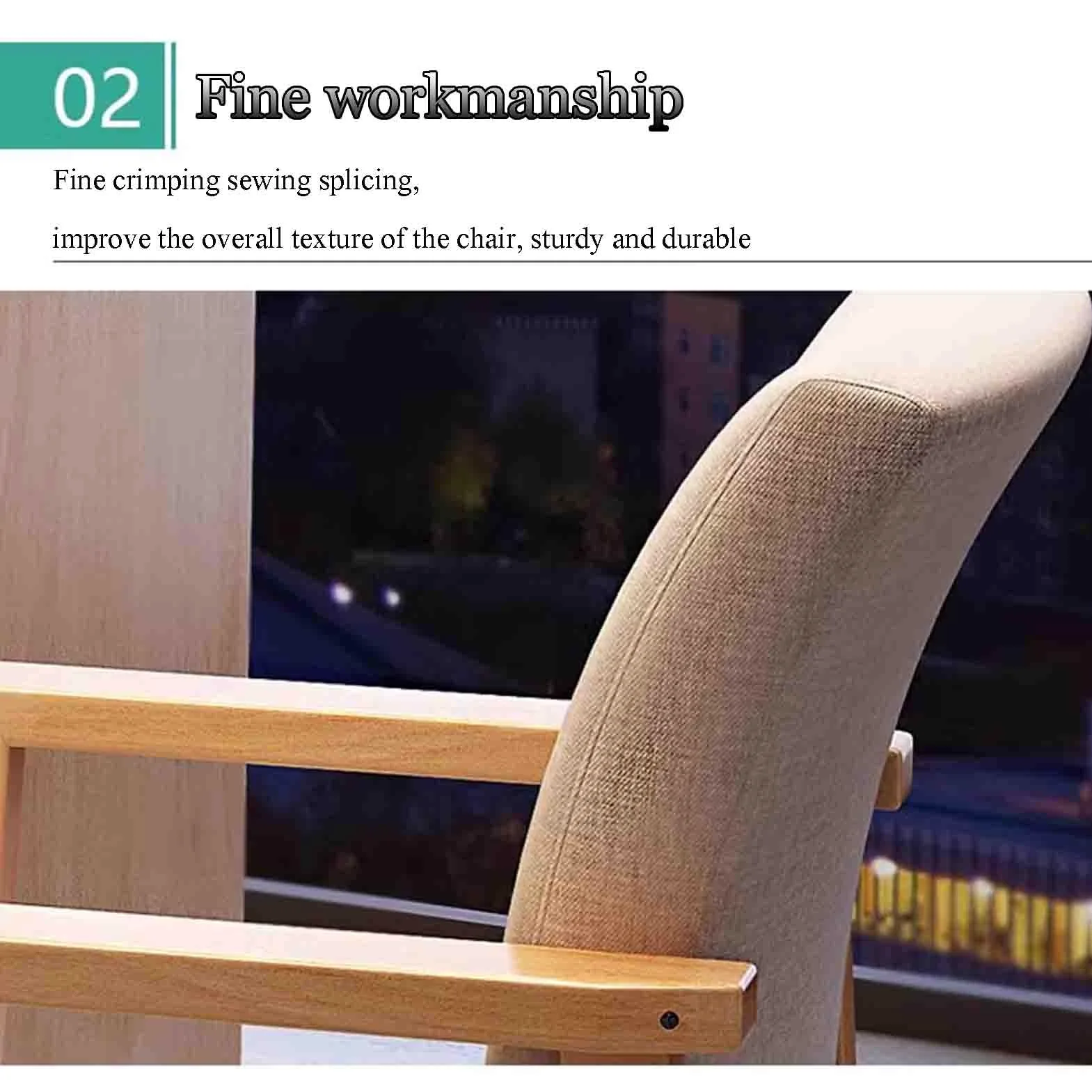 Poltrona ergonomica in legno massello Sedia da ufficio per la casa Sedia da studio per bambini Sedia da computer Sedia da pranzo semplice Levigatura liscia Comfort di seduta Nessun odore (Color : Wal