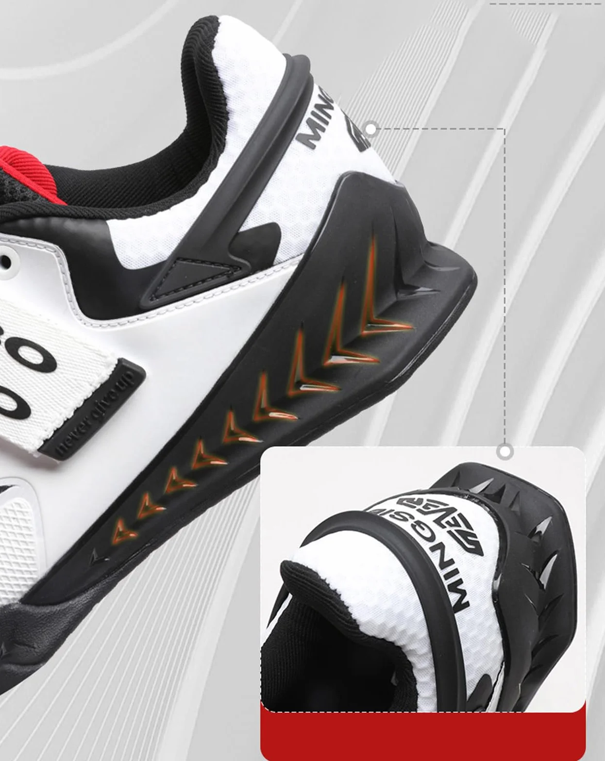 Scarpe Powerlifting per Sollevamento Pesi Uomo Fitness Squat Bodybuilding