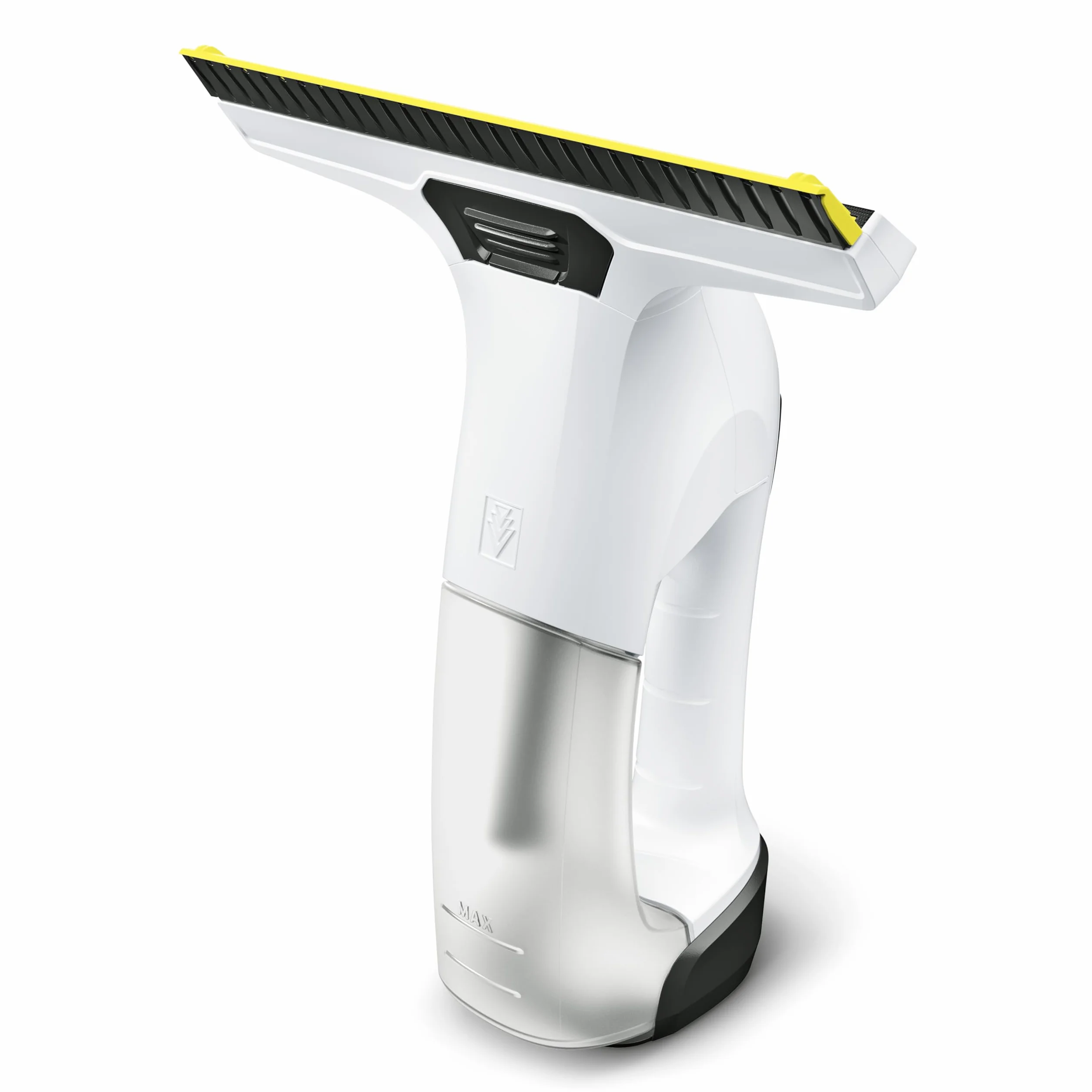 KÄRCHER Lavavetri Aspiragocce WV 4-4 Plus, Utilizzabile con batteria Battery Power 4/25, Serbatoio 150ml, Display a LED, Incl. Flacone spray con panno in microfibra,Detergente concentrato 20ml
