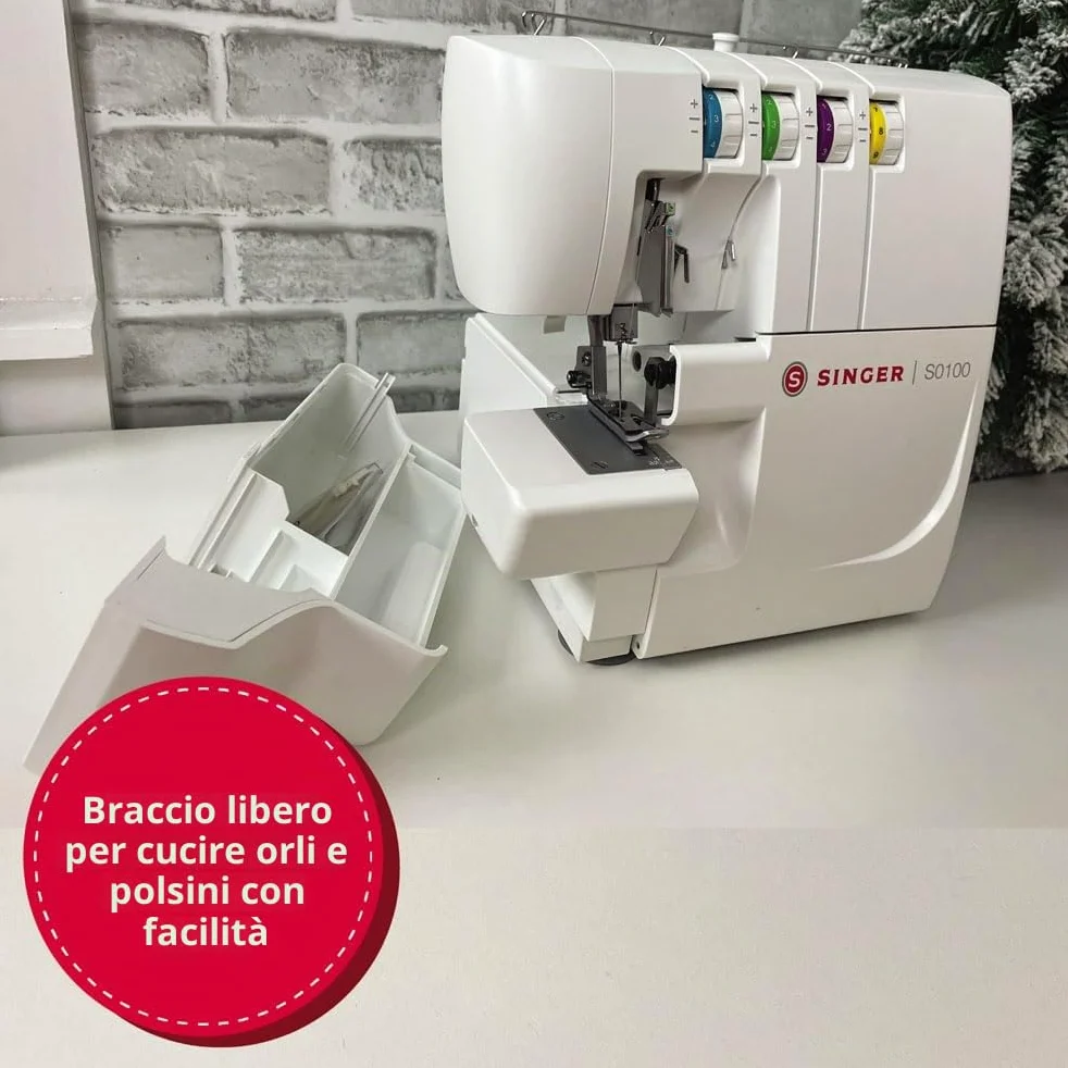 SINGER S0105 sewing Machine Overlock sewing Machine Electric
