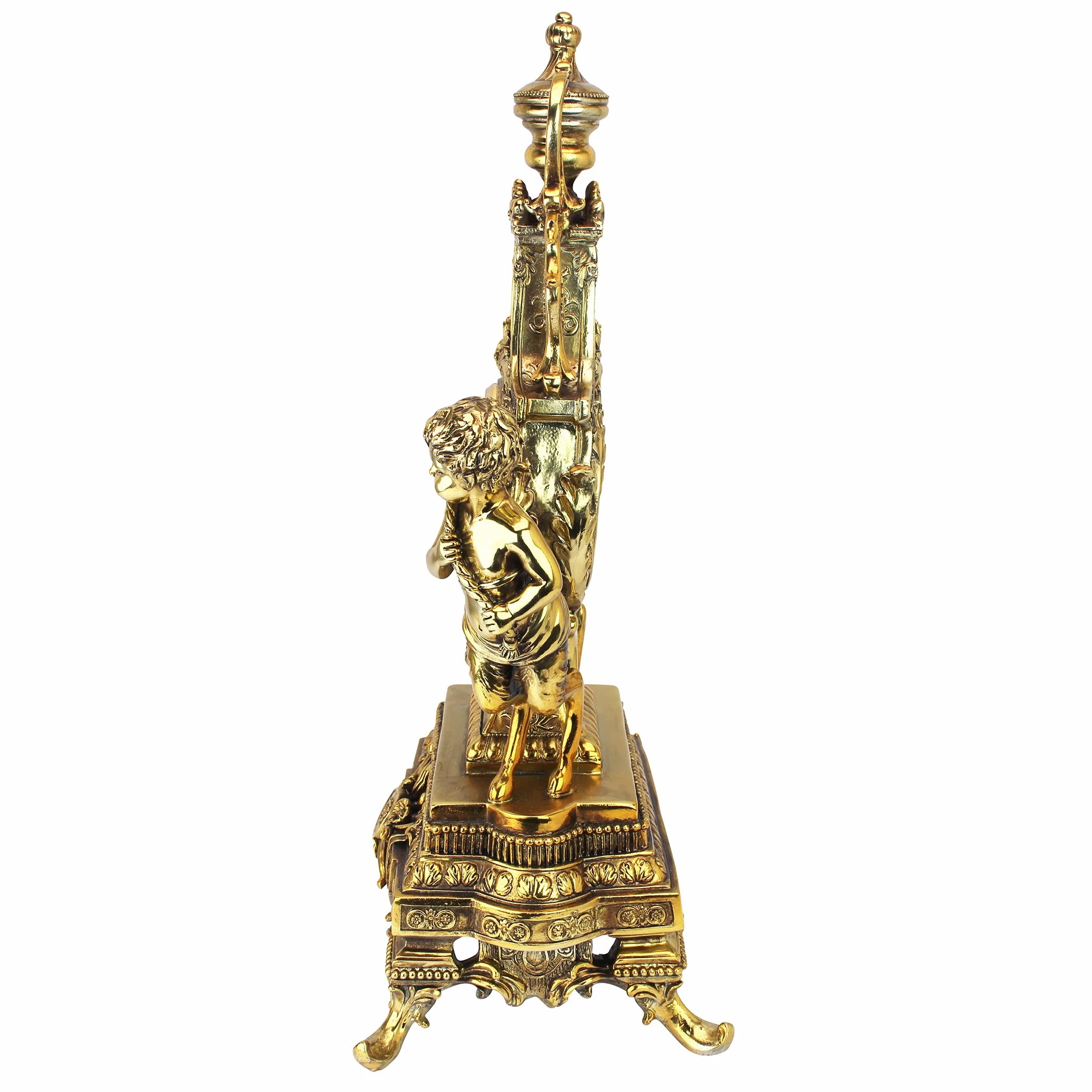 Design Toscano KY026 Orologio Grande Château Beaumont, Oro