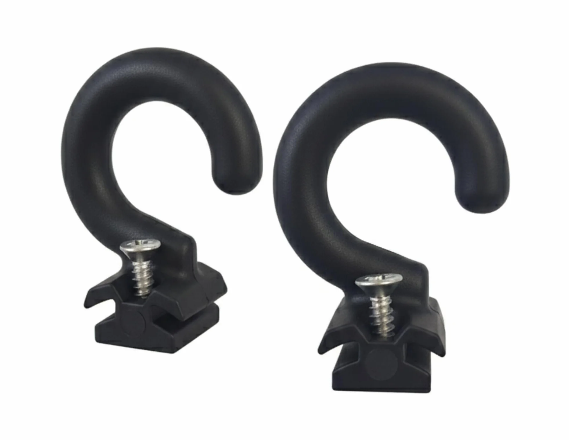 Ganci per Tenda da Sole Inox 1 Coppia - Viti di Fissaggio Incluse - Ancoraggio Telo a Ringhiera o Pavimento - Nylon Resistente