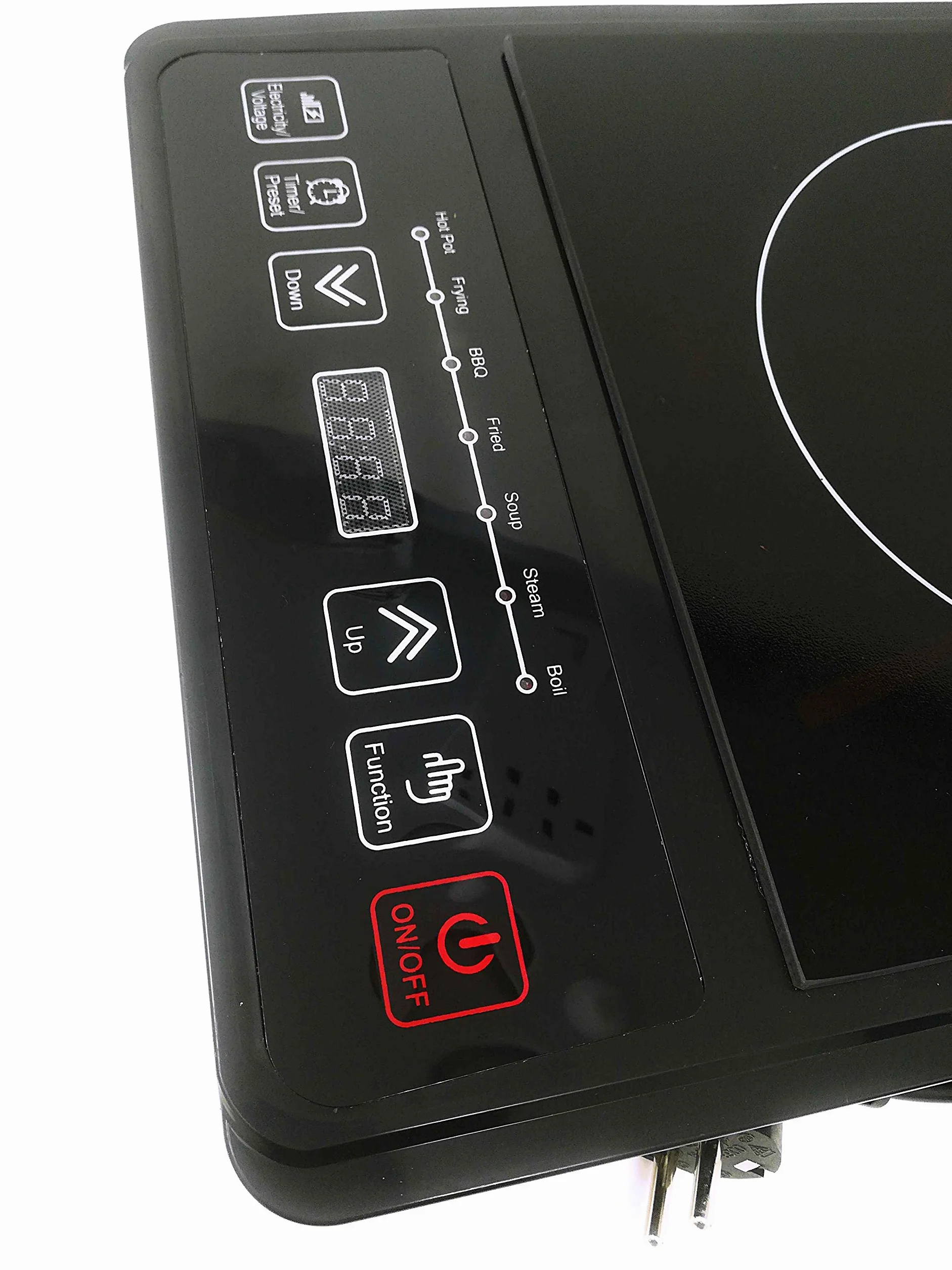 TEMPO DI SALDI Piastra Ad Induzione Portatile 2000W Piano Di Cottura Fornello Elettrico 270°C