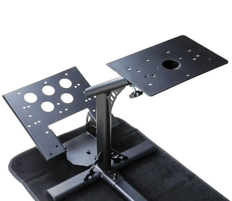 Dishot Driving Cockpit - Seggiolino da corsa con supporti per volante e pedali, per PS4, Xbox One, PC, PS3
