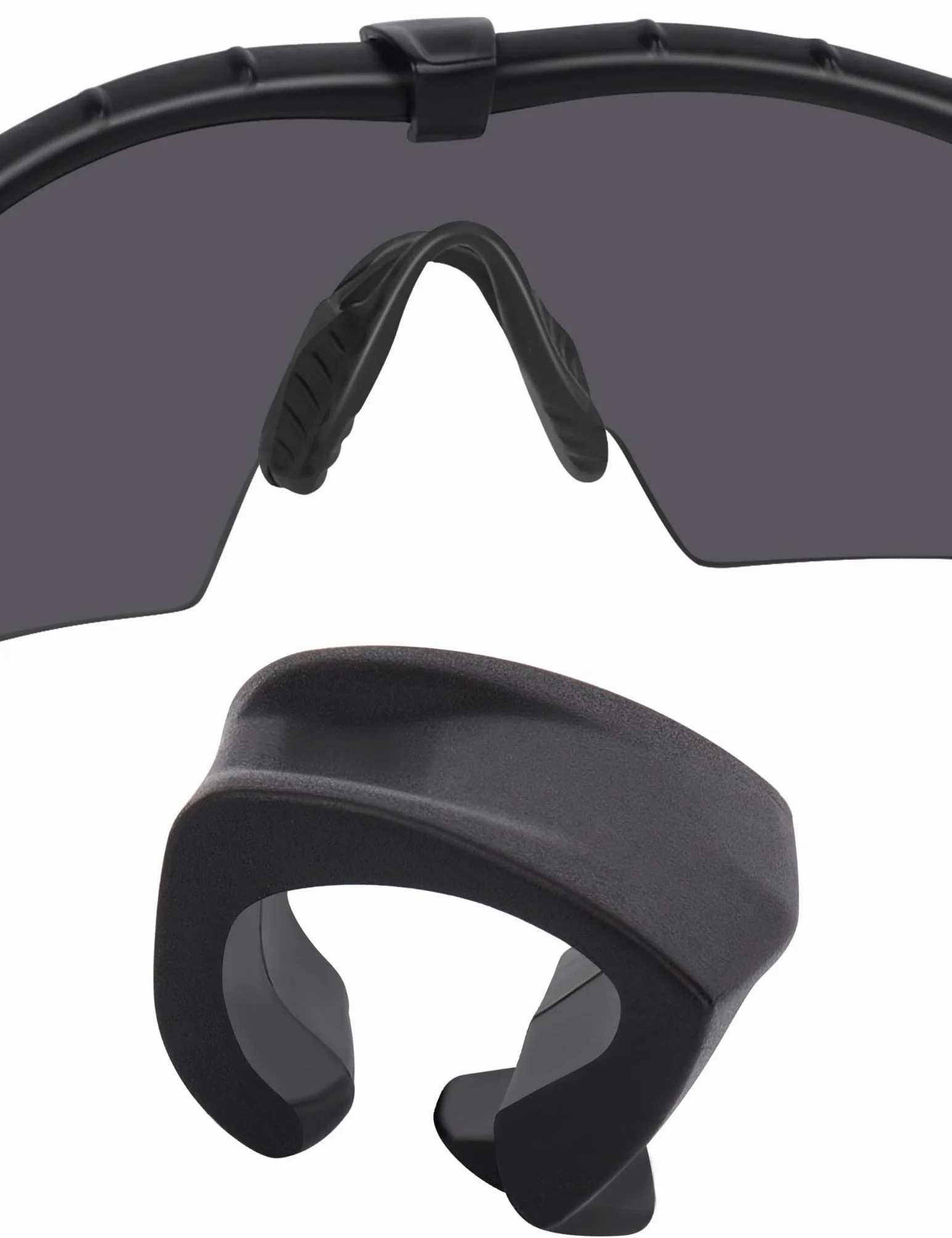 Oakley M Frame 2.0 Strike/Si M Frame 3.0 OO9146 Clip di ricambio per occhiali da sole Nero BLAZERBUCK