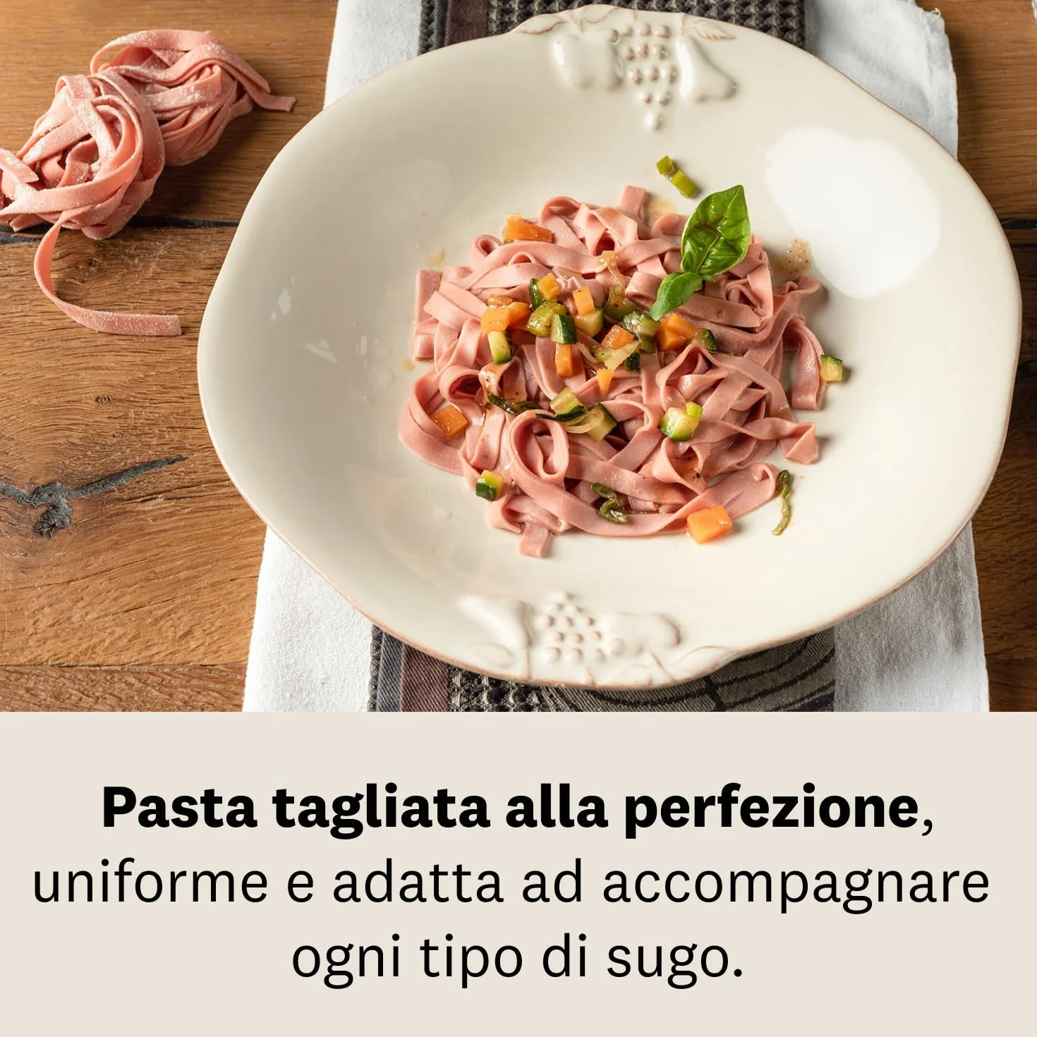Marcato Atlasmotor Macchina Pasta 100 W Alluminio Acciaio Cromato Linea Basic
