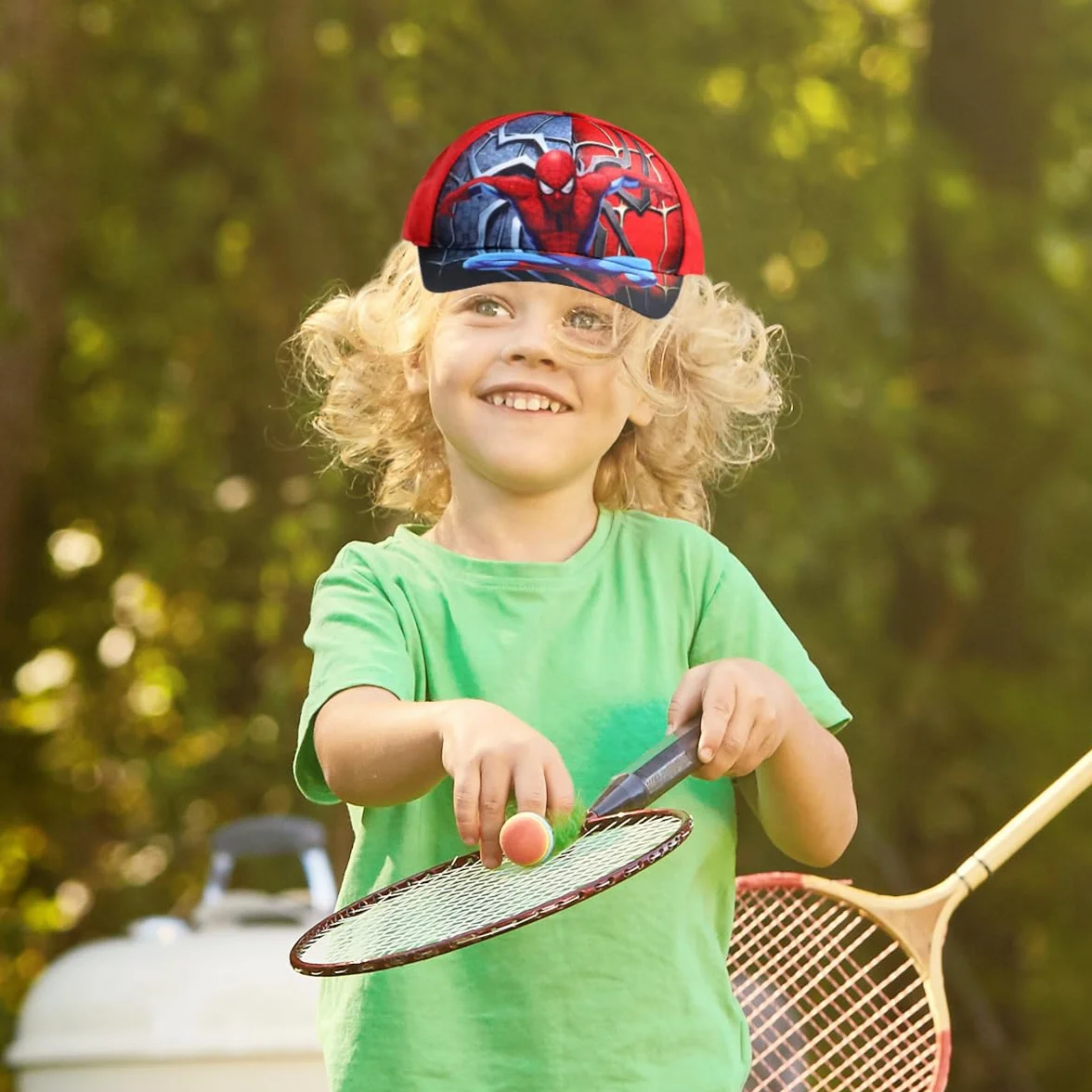 Cappellino da Baseball,Cappellino Bambina con Visiera,Cappello Bambino Regolabile,Cappellini Bambini para Bambine e Ragazze da 2 a 8 Anni