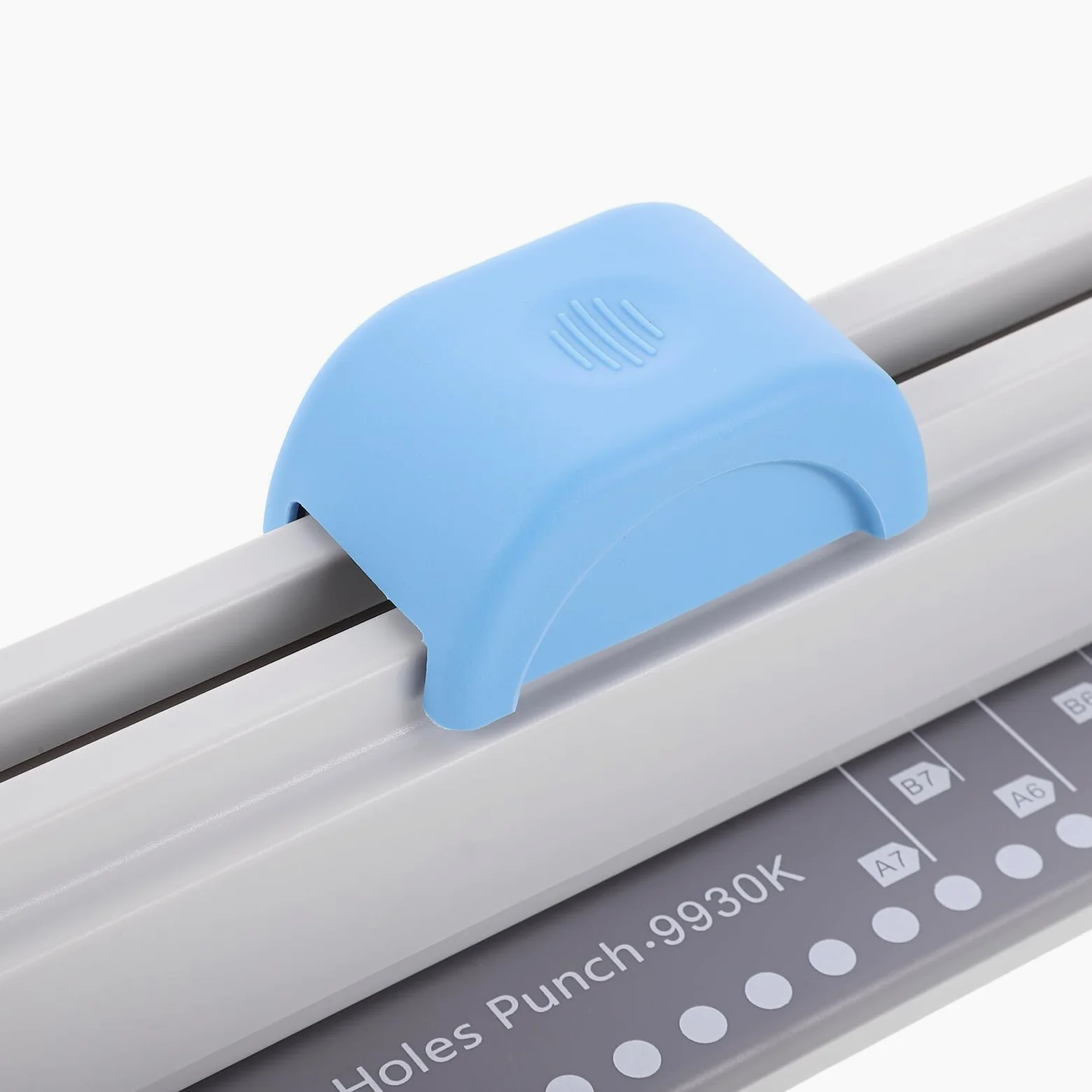 Zerodeko Perforatrice Manuale 30 Fori in Metallo per Fogli Mobili Macchina Portatile per Raccoglitori A4 Utensile da Ufficio Compatto per Perforazione Precisa e Organizzazione Documenti