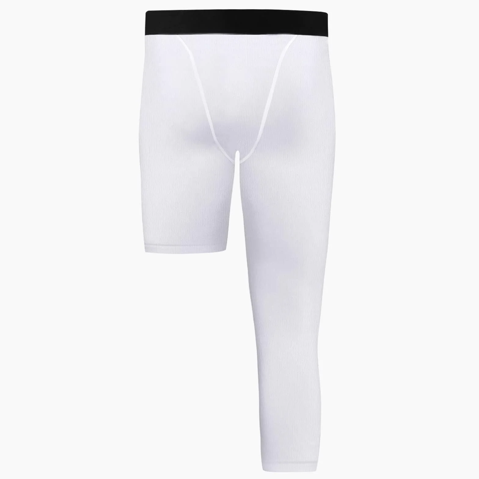 2-Pack Bambino Pantaloni a Compressione Monopiede 3/4 Leggings per Basket Running Capri Collant Sport Athletic Base Layer