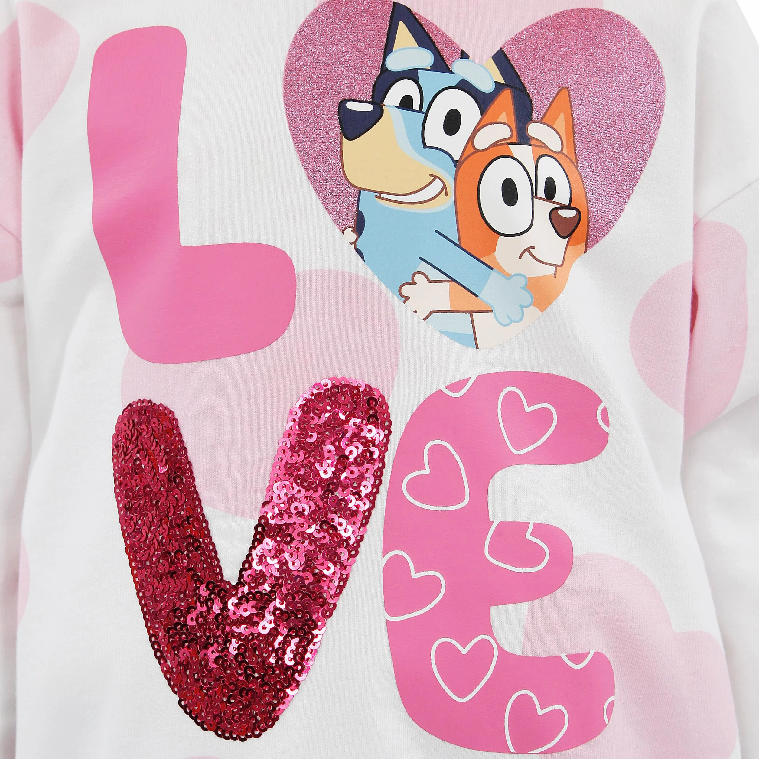 BlueY Felpa Bingo Bambina Cotone Ragazza