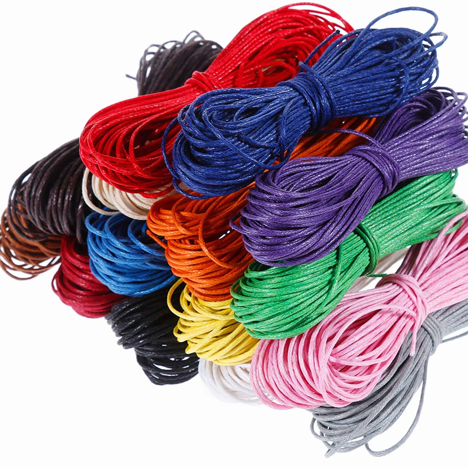 Filo di Cotone Cerato Ø 1 mm 10 m per Creazione Gioielli Fai da Te