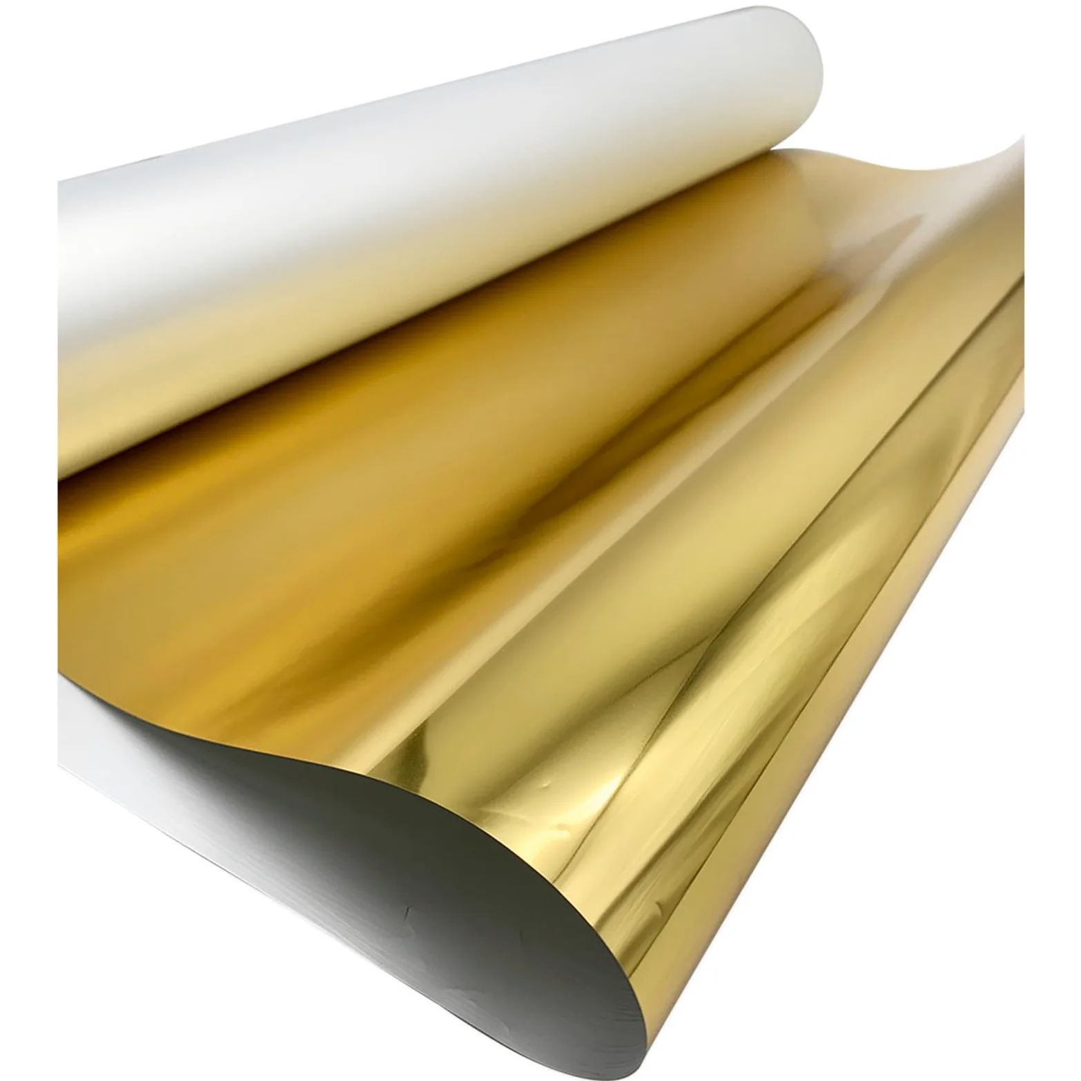 H-E DTF Pellicola di trasferimento DTF 33 cm x 20 m lamina d'oro DTF pellicola di trasferimento DTF oro argento, pellicola di trasferimento DTF (oro)