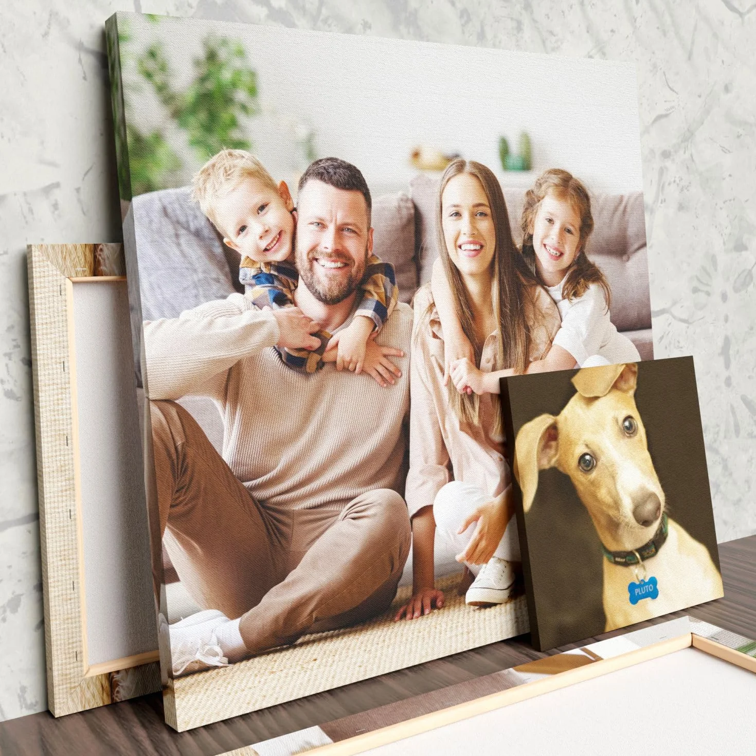 Gruppo Veneziano Quadro personalizzato con foto Stampa su Tela Canvas cornice in legno 100% Made in Italy