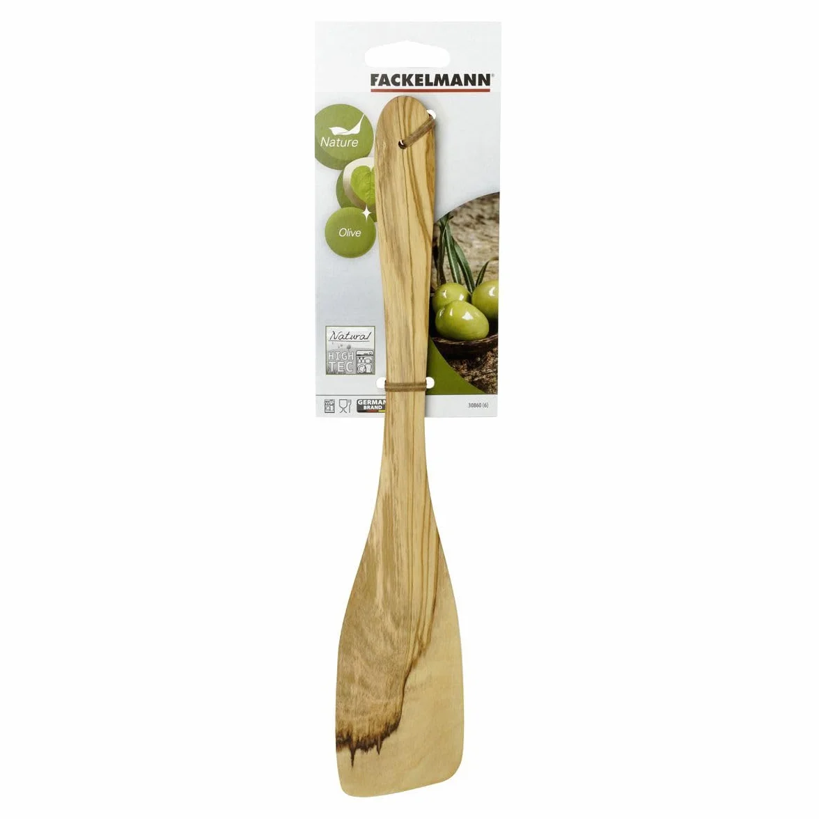 Fackelmann Spatola in Legno d'Ulivo 30 Cm Marrone