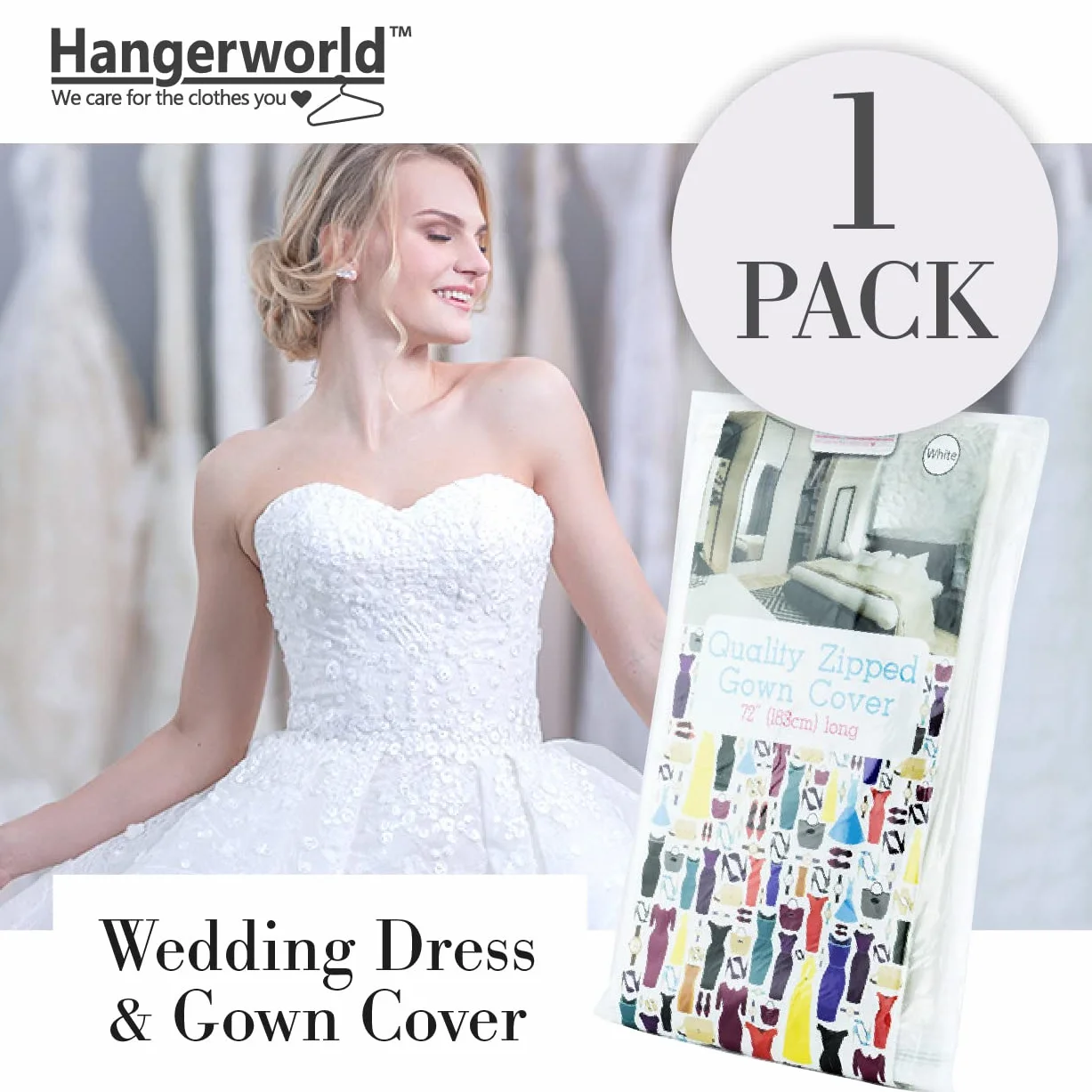 Hangerworld- Porta abito da sposa