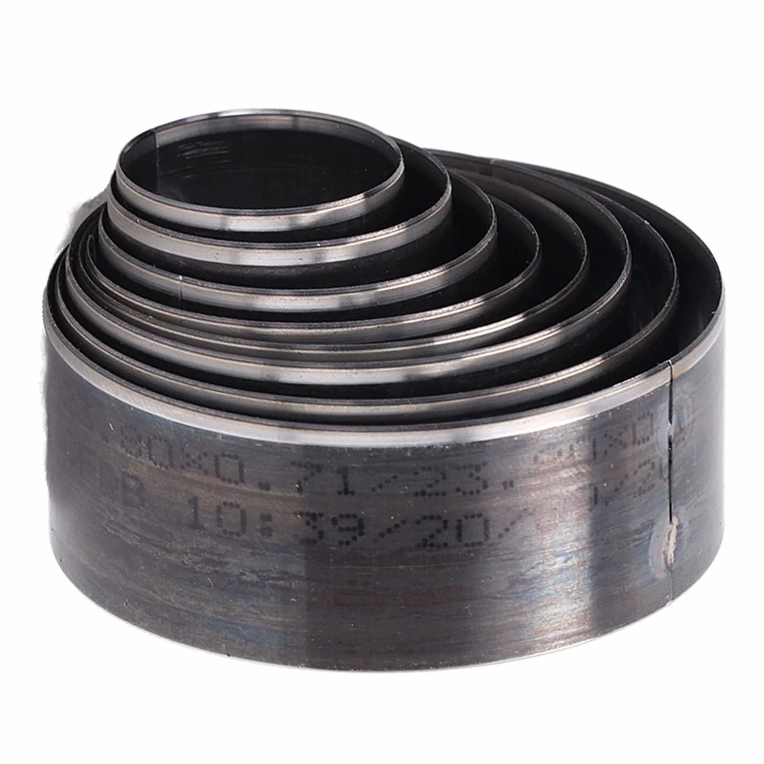 8 Pezzi in Pelle Perforatrice Tonda in Acciaio Legato in Pelle Taglio Punzonatura Set 25 Mm, 30 Mm, 35 Mm, 40 Mm, 45 Mm, 50 Mm, 55 Mm, 60 Mm