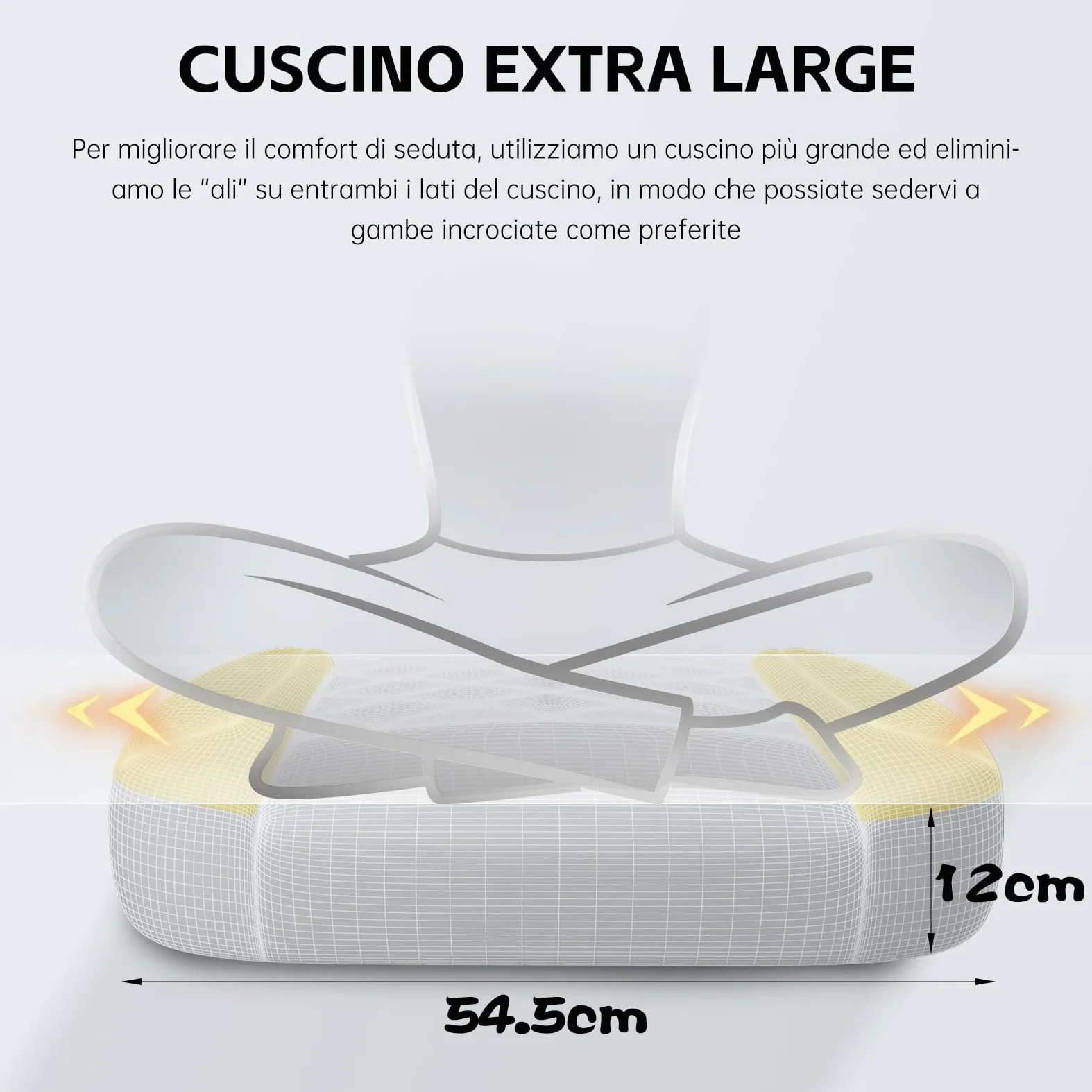 PZDO Sedia Gaming Ergonomica Sedia da Ufficio con Tessuto High-Tech, Poltrona Gamings con Poggiapiedi,PC Sedie Computer Gaming Chair Poggiatesta, Adulti, Adolescenti, regalo, 150 kg(Nero)