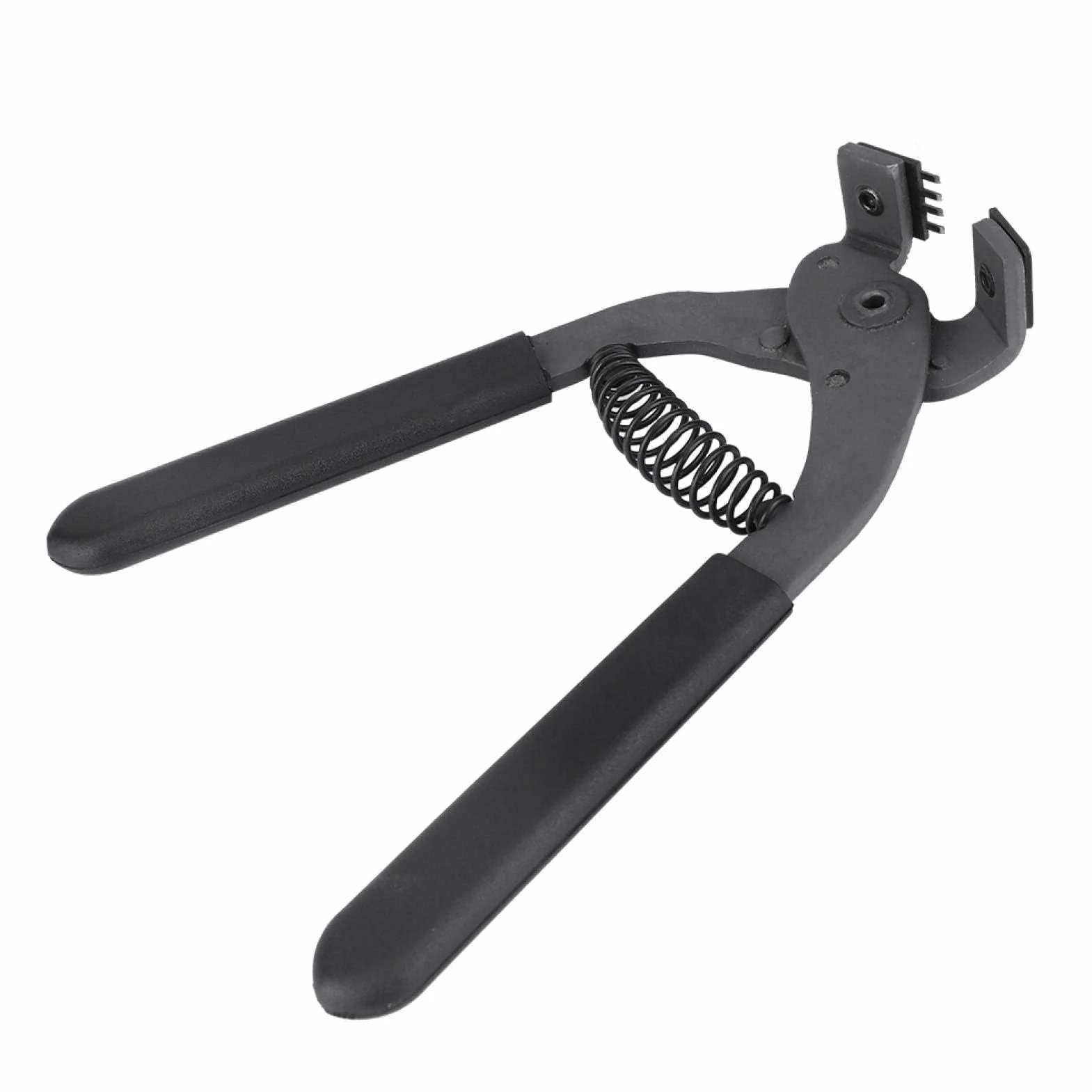 Strumento per perforazione in pelle Pinza silenziosa Punzonatrice per cuoio in acciaio al carbonio Pinza per cucire a mano Punzonatrice per cintura(4mm-4 Teeth)
