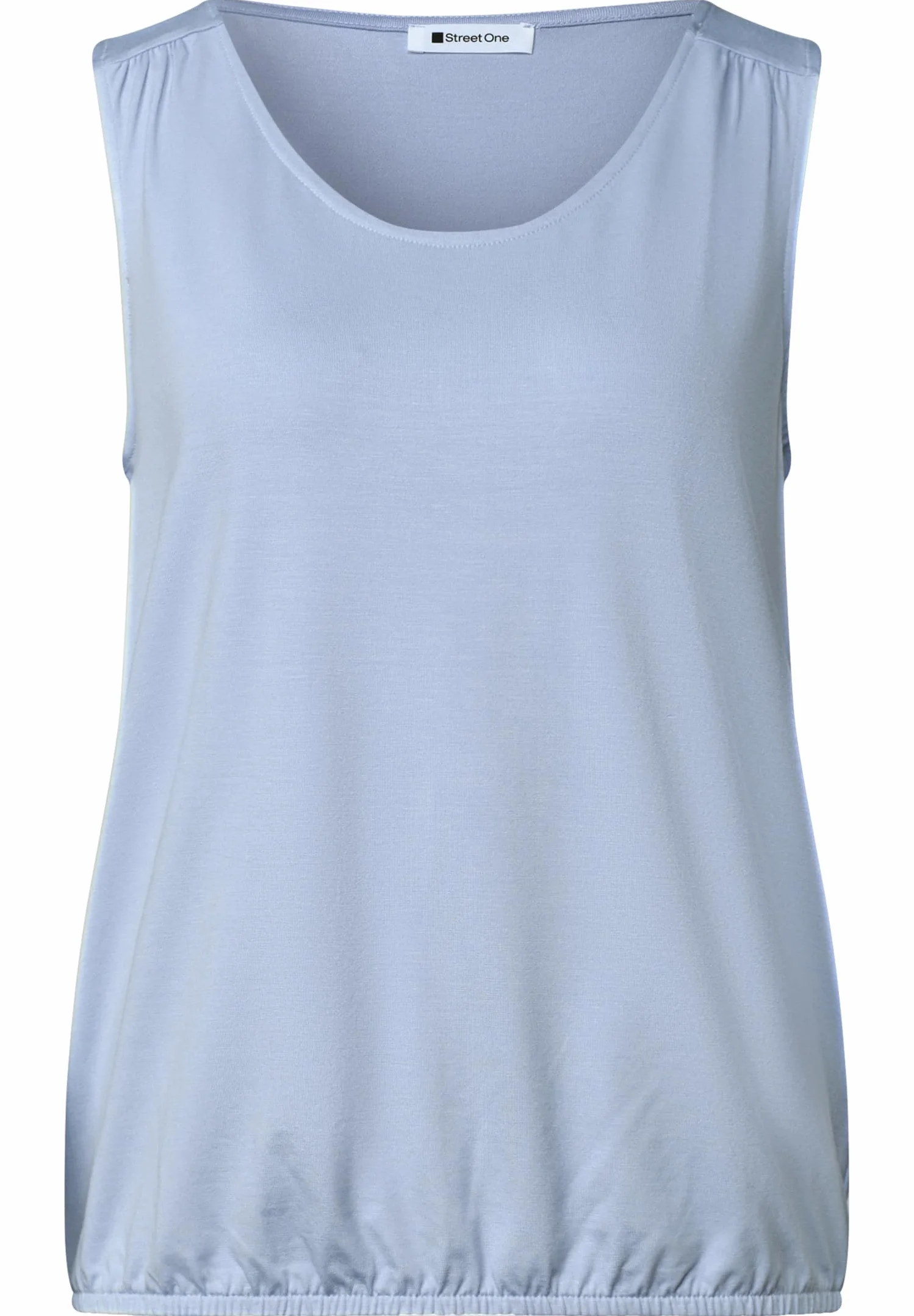Street One 3230486 Top in Jersey con Orlo Elastico Donna (Pacco da 1)