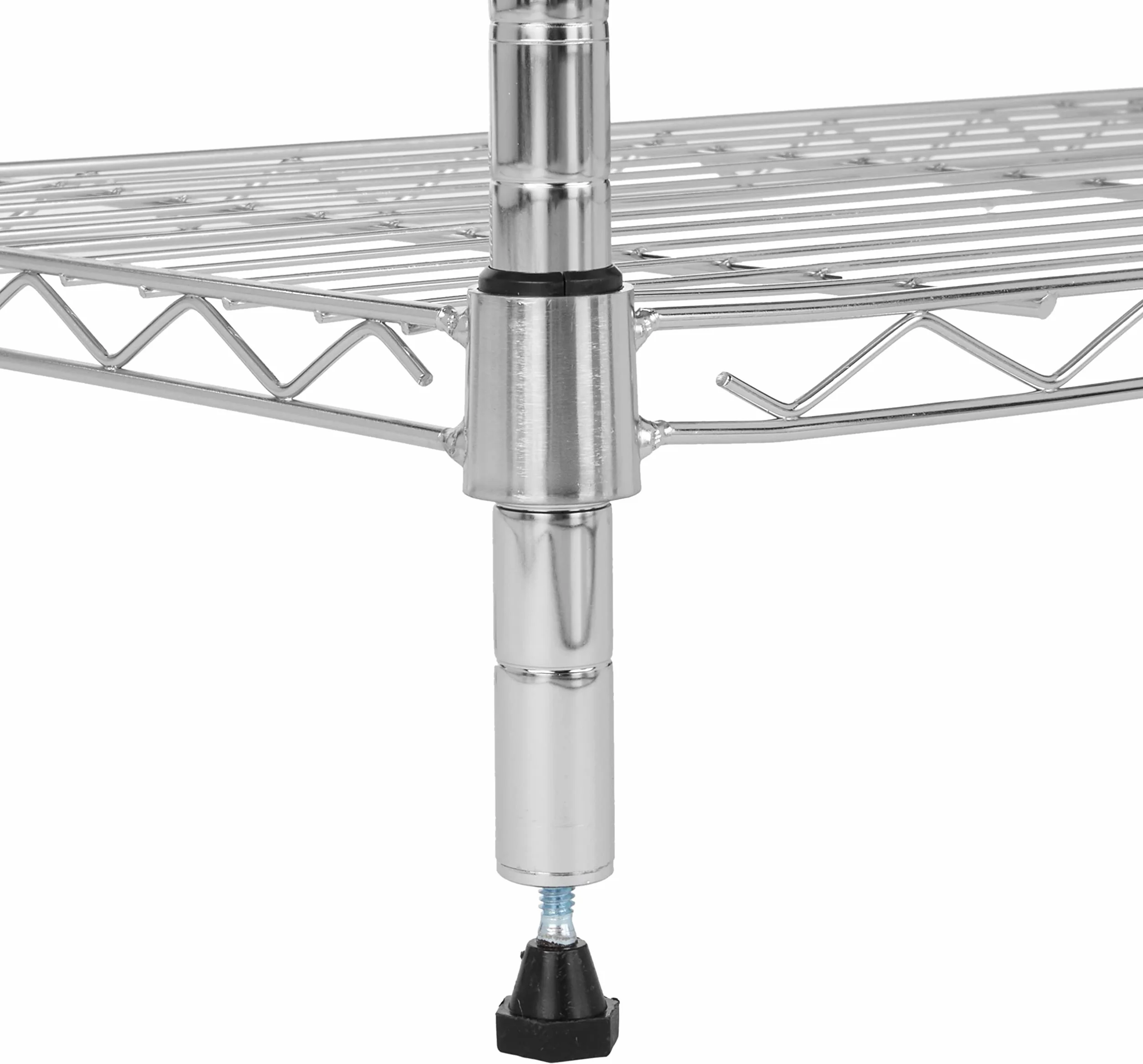 Amazon Basics Scaffaliera 5 ripiani regolabile 680 kg Cromo 36x91x183 cm