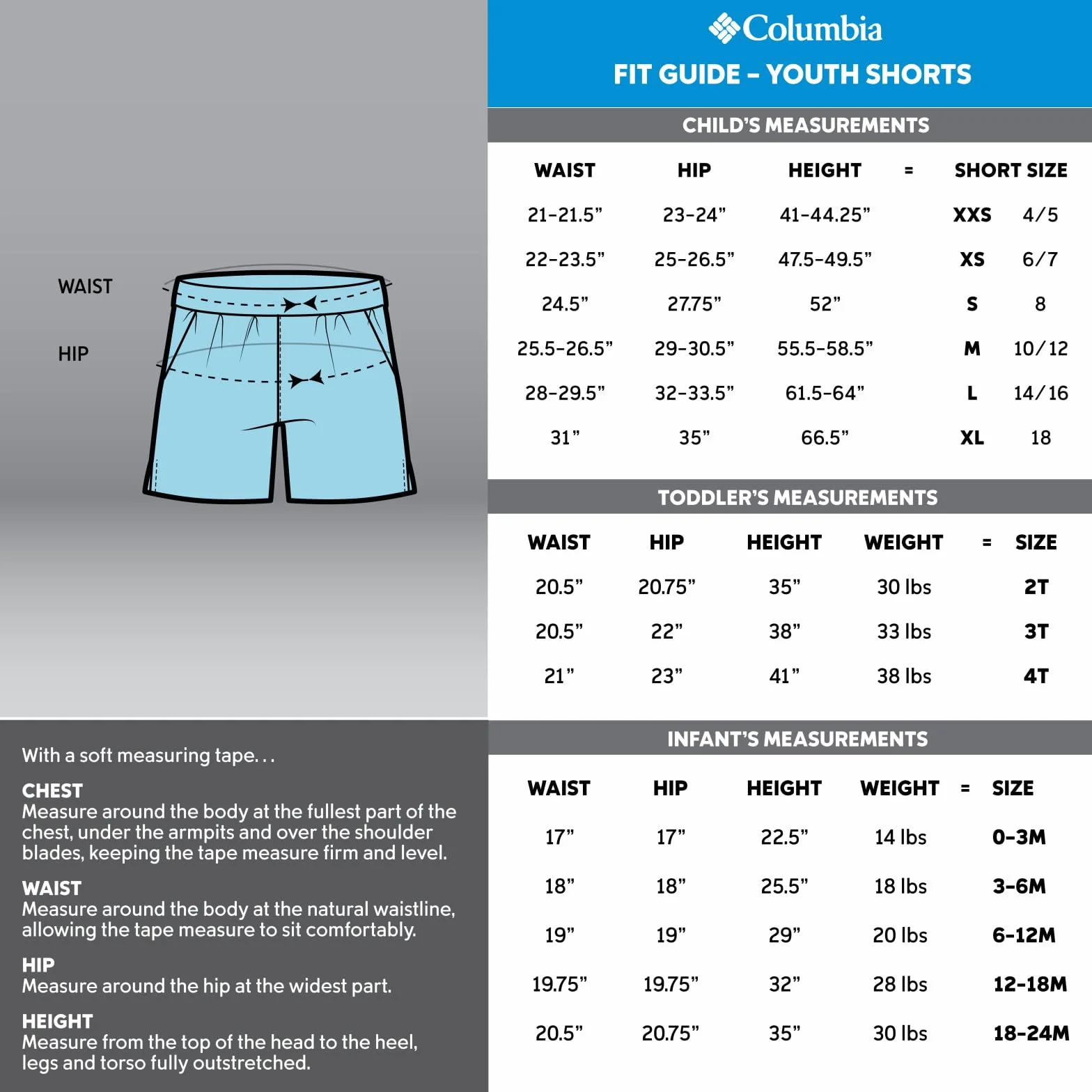 Columbia Silver Ridge Utility Short Pantaloncini da Escursionismo Bambino