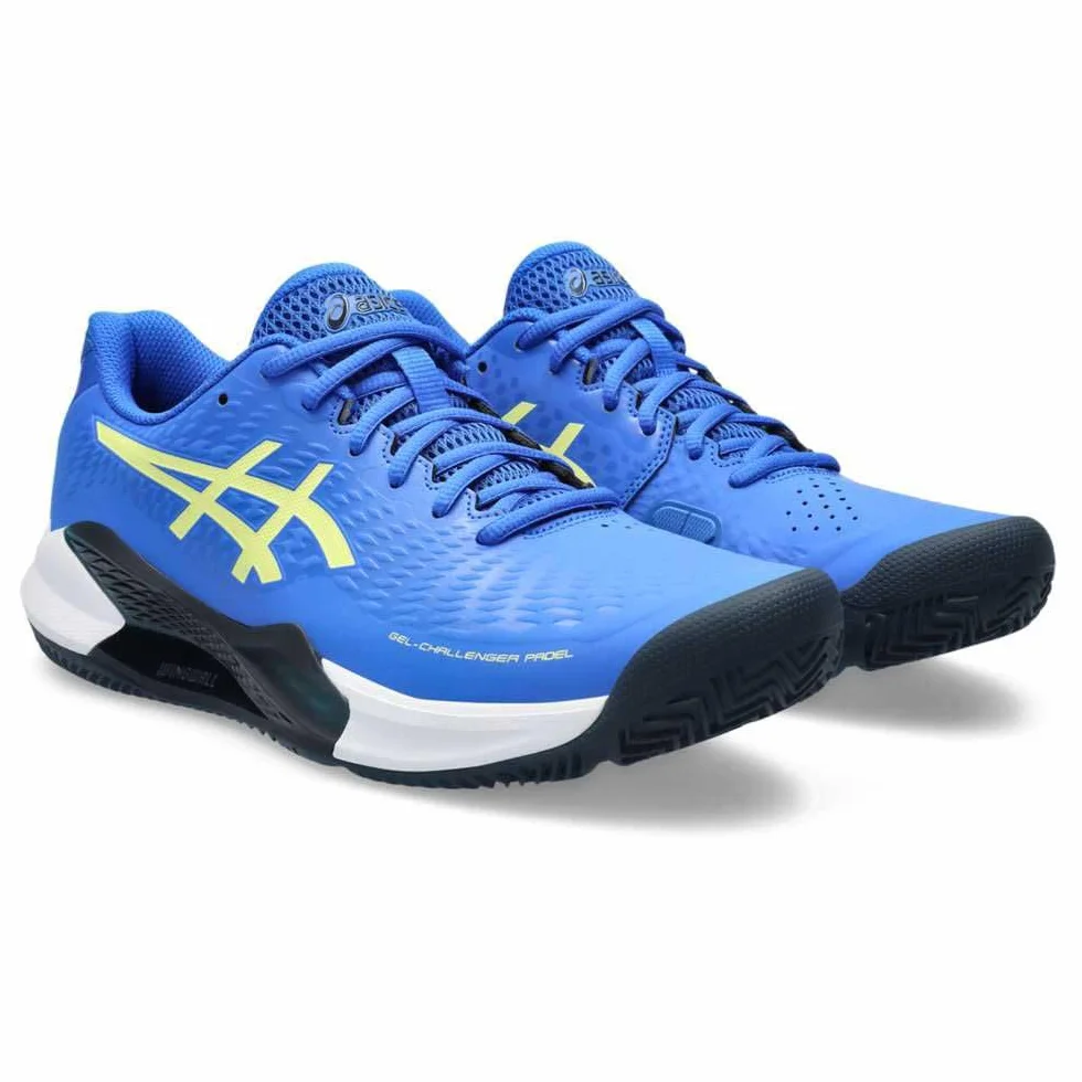 ASICS Challenger 14 Padel Uomo Scarpe da Padel Blu Giallo