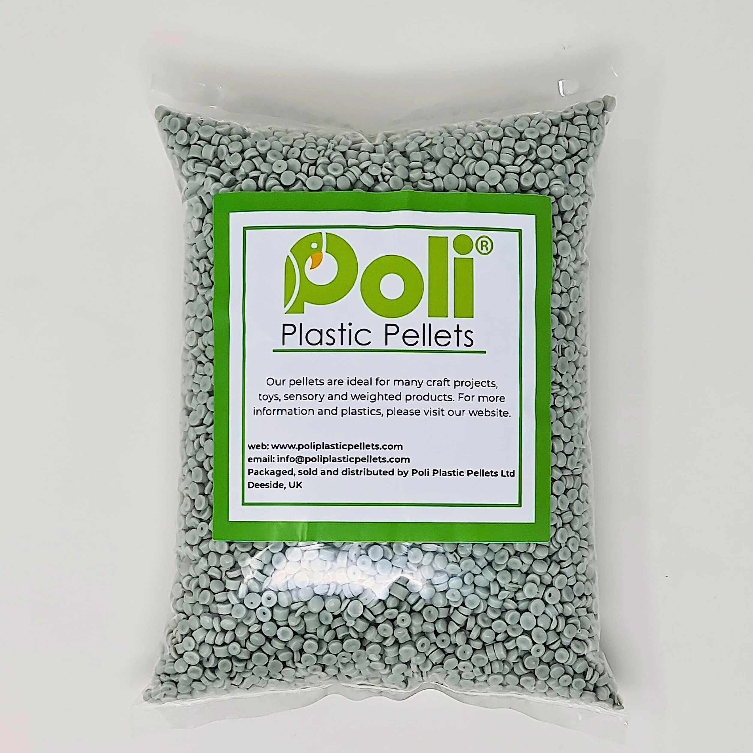 Pellet di plastica riciclata, ideale per riempire coperte ponderate, orsi, bambole e altri progetti artigianali (500 g)