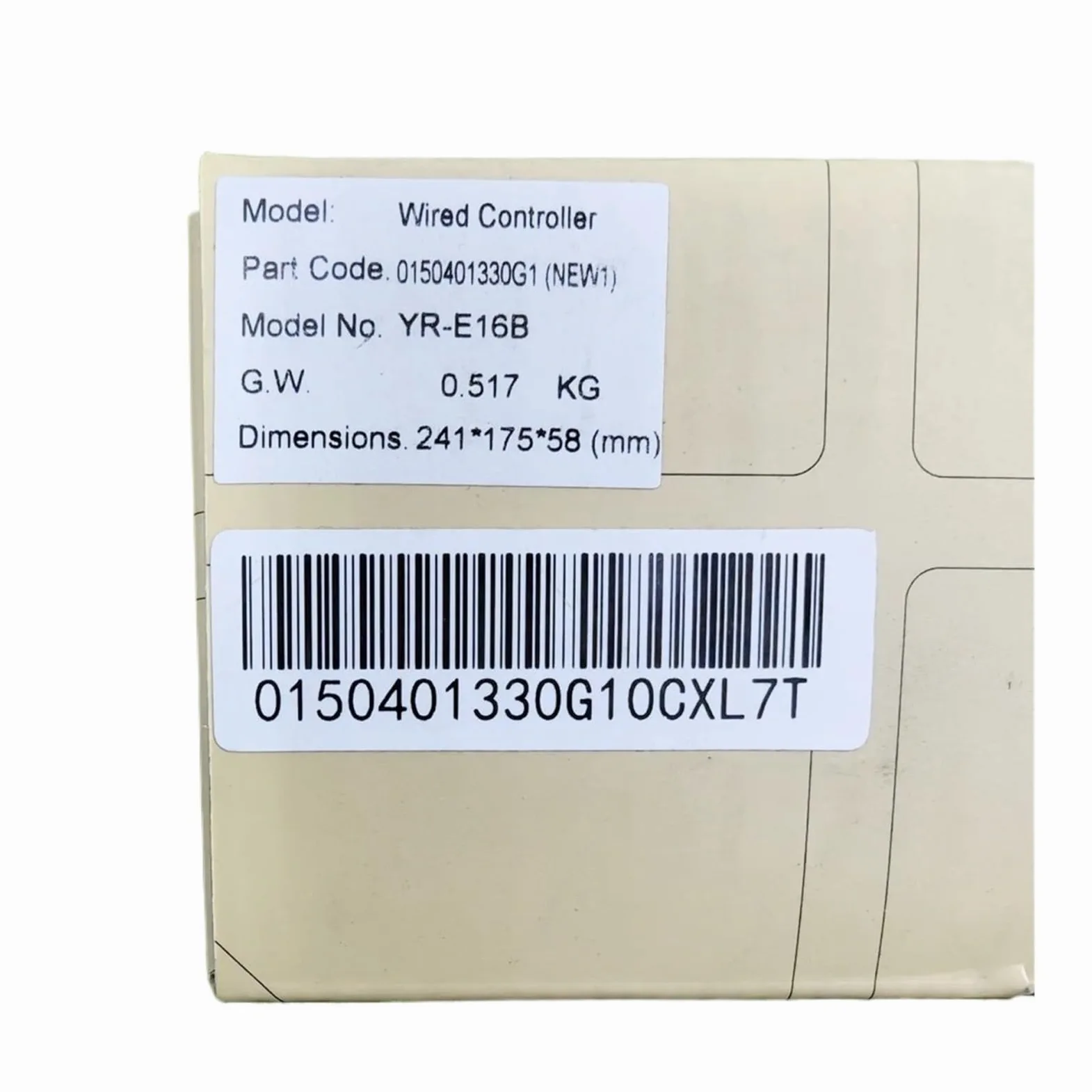 Pannello Di Controllo WIRE A Parete for Aria Condizionata Centralizzata, Compatibile Con HAIER, YR-E16B 0150401330G1 YR-16A Pannello Di Regolazione