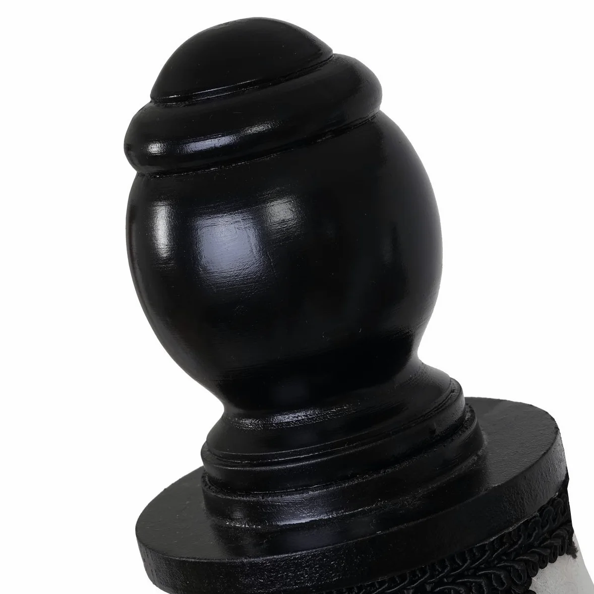 Manichino da sarta T220, busto da vetrina regolabile (torso femminile), con treppiede, in schiuma - avorio