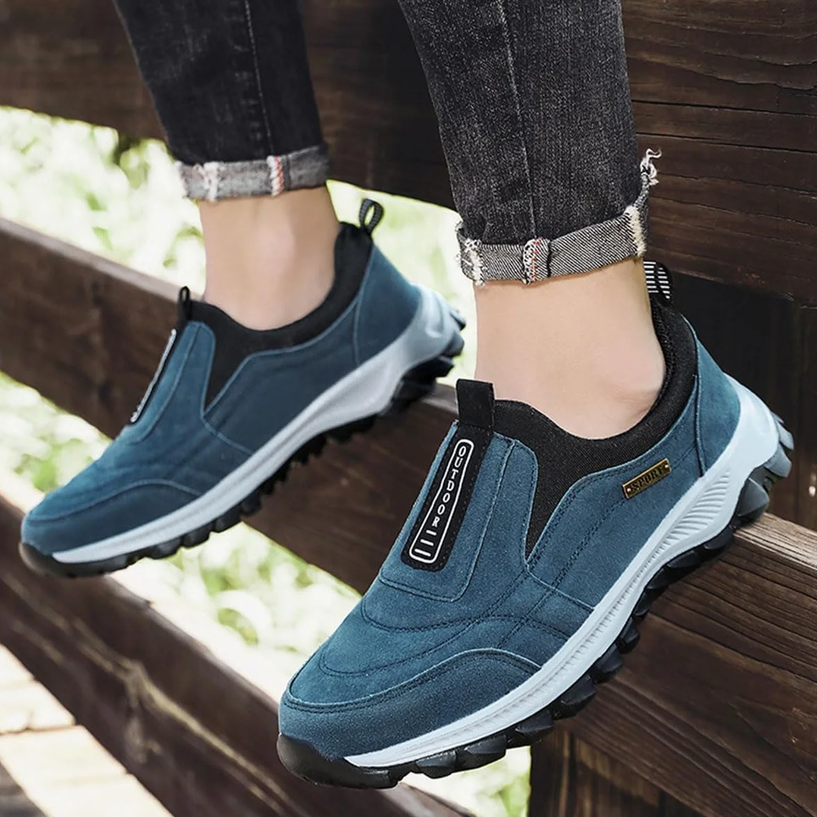 Sneakers Uomo Slip On Scarpe Running Corsa Camminata Outdoor Sportive Comode Traspiranti