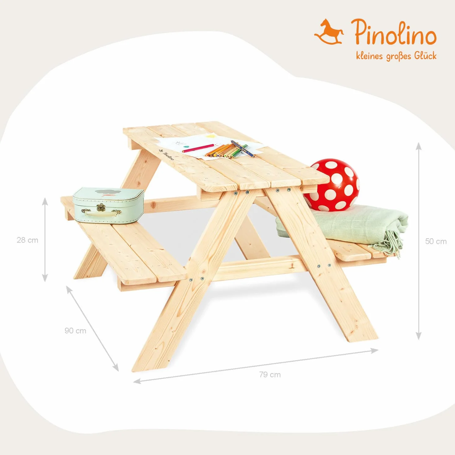 Pinolino 201016 - Set divani per bambini Nicki