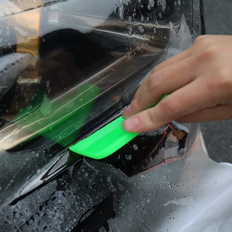 Gebildet 3 in 1 Tergipavimento TPU PPF Gomma Antigraffio per Auto