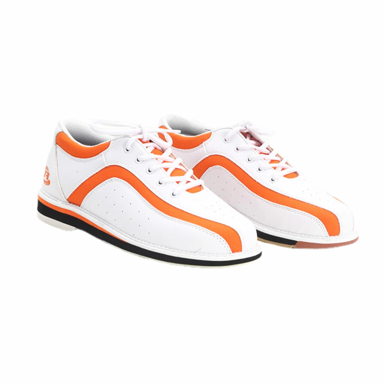 Scarpe da Bowling Unisex Basse con Lacci e Suola Scorrevole per Allenamento Indoor