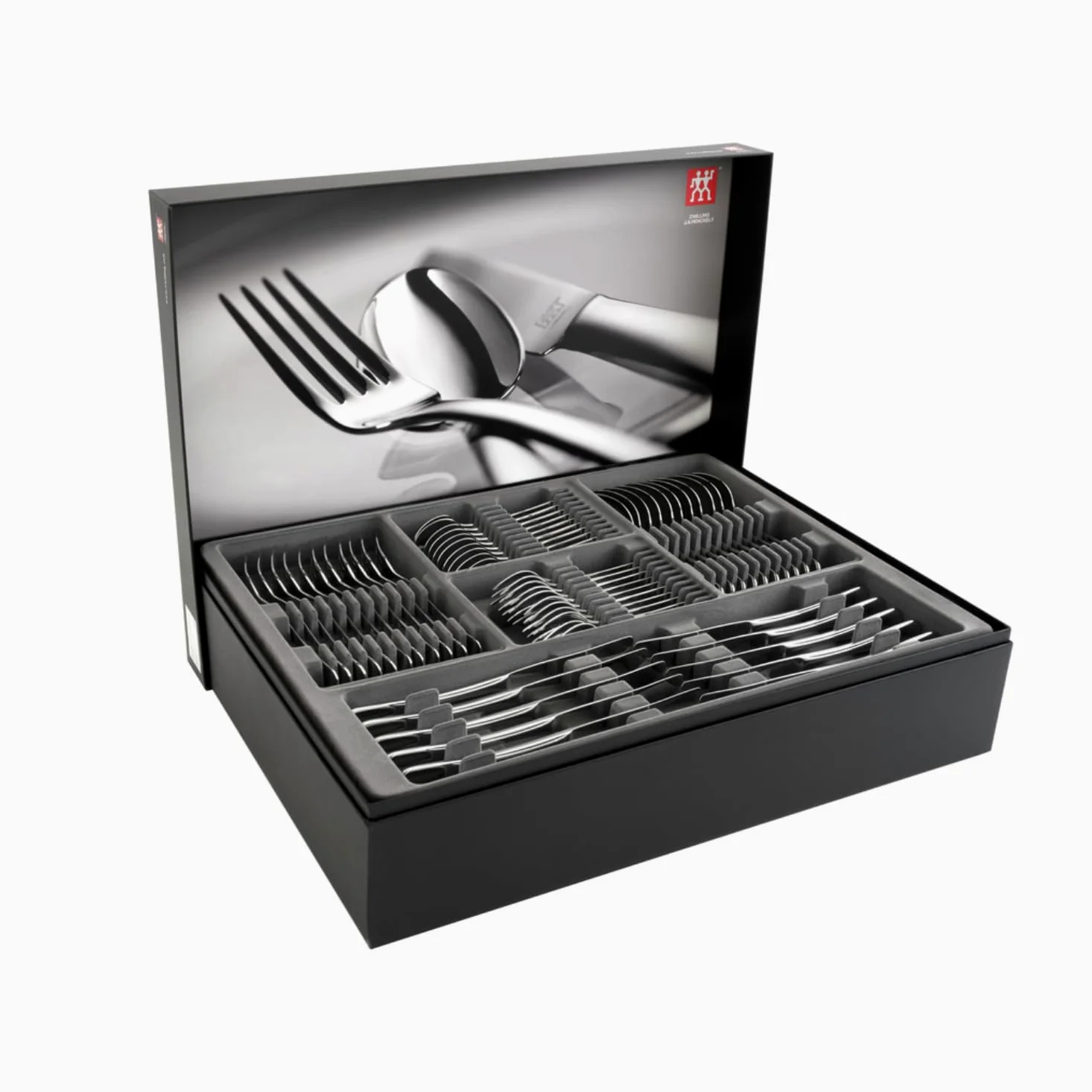 ZWILLING Set di 68 posate da tavola per 12 persone in acciaio inossidabile 18/10 di alta qualità, lucidate serie Nottingham