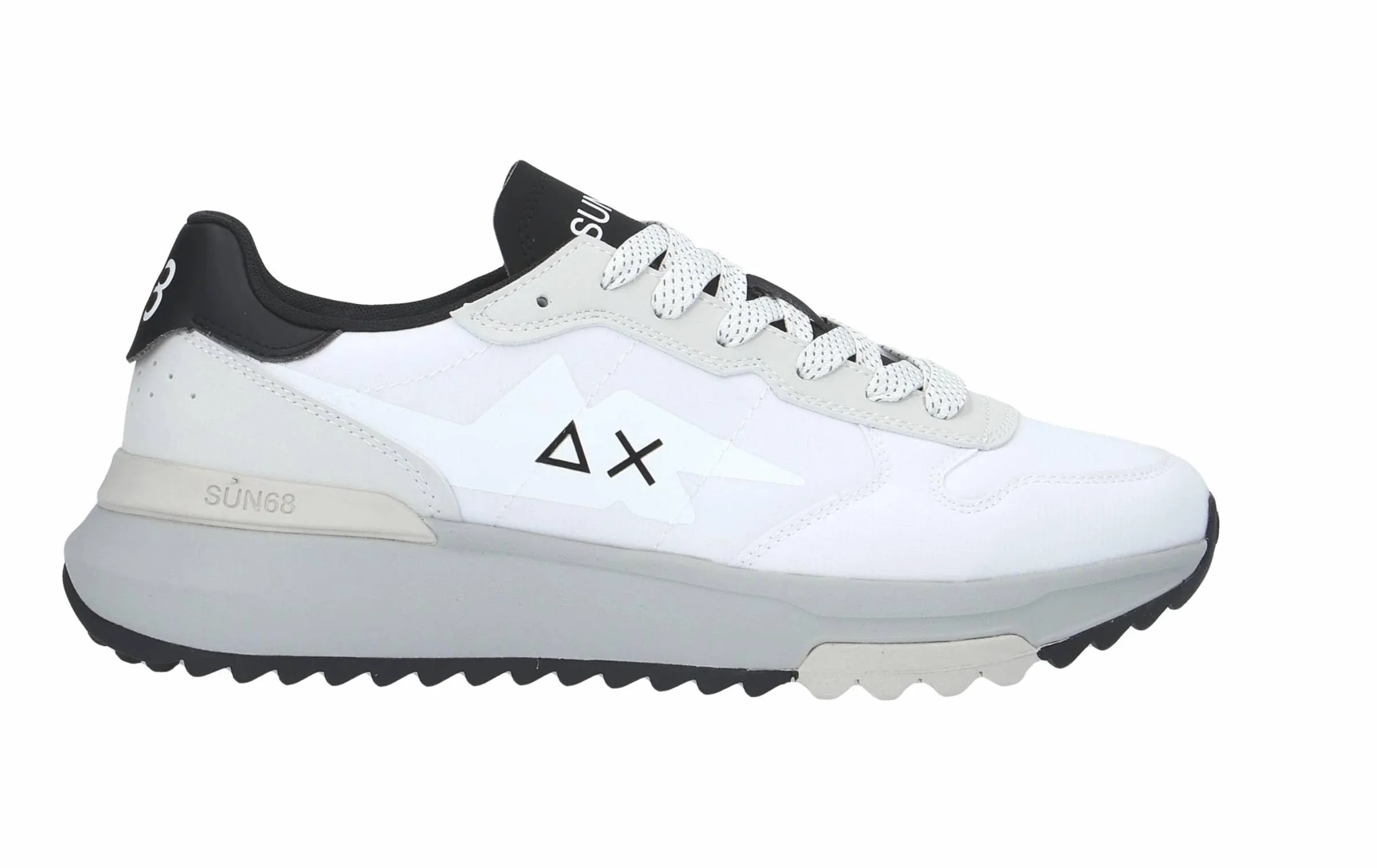SUN68 Niki 2.0 Light Bianco Sneaker Running