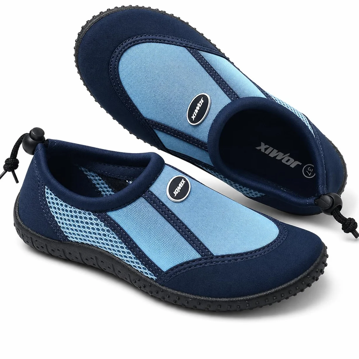JOMIX Scarpe Acquatiche Uomo Rapida Asciugatura Antiscivolo Morbido Leggero Traspirante per Scoglio Mare Spiaggia Piscina
