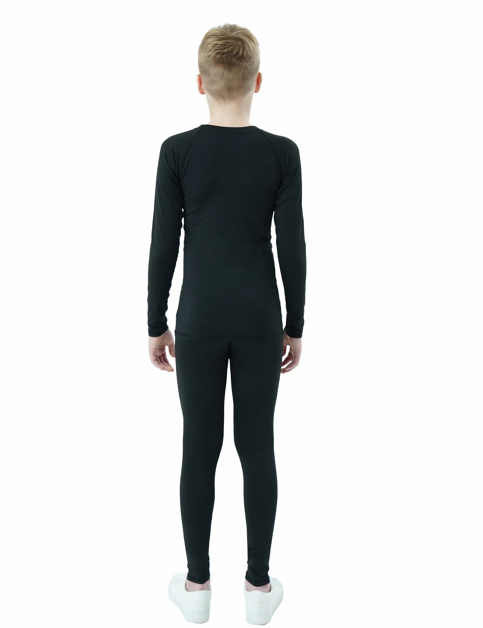 HovSiyla Set intimo a compressione per ragazzi e ragazzi, leggings sportivi e camicie per bambini