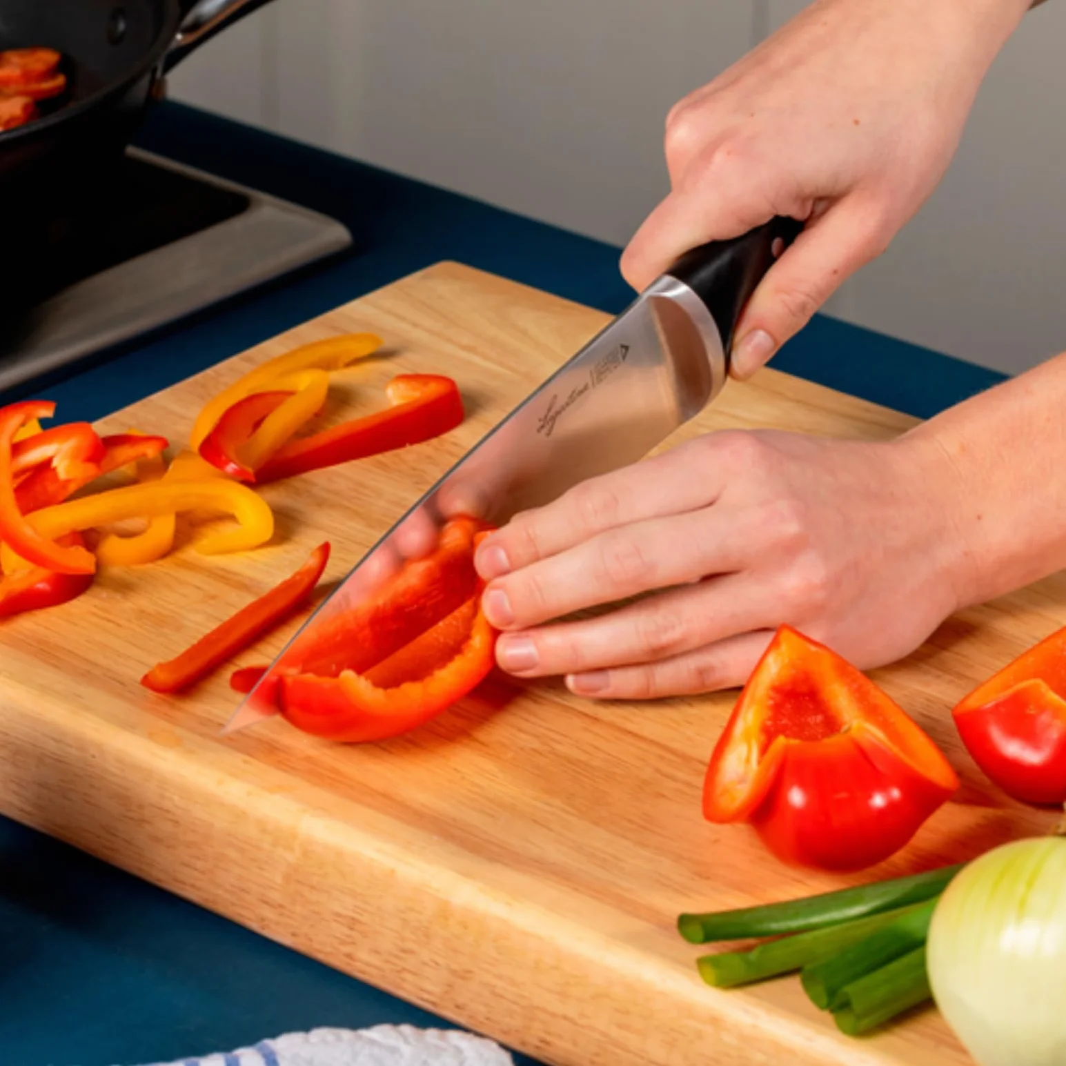 Lagostina Iceforce Coltello da Chef 20 cm Acciaio Inox Lama Raffreddata
