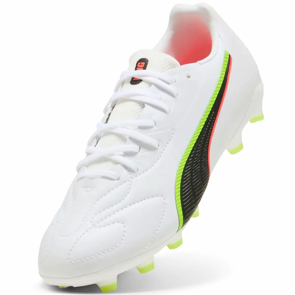 PUMA King 20 Match Fg/AG Jr, Scarpe da Calcio Unisex-Bambini e Ragazzi