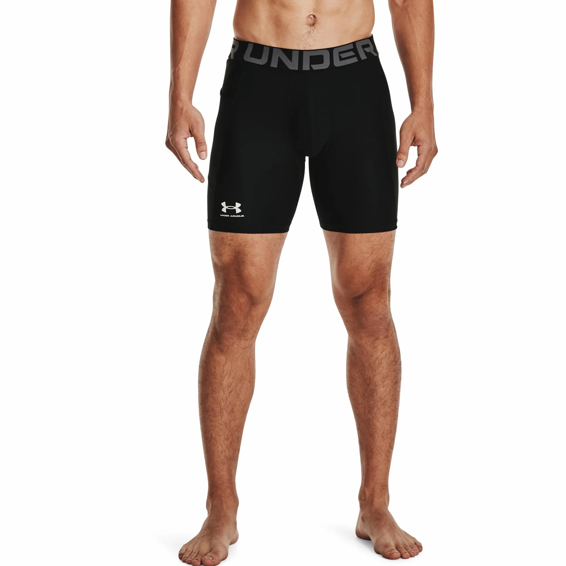 Under Armour Uomo Pantaloncini A Compressione HeatGear Black