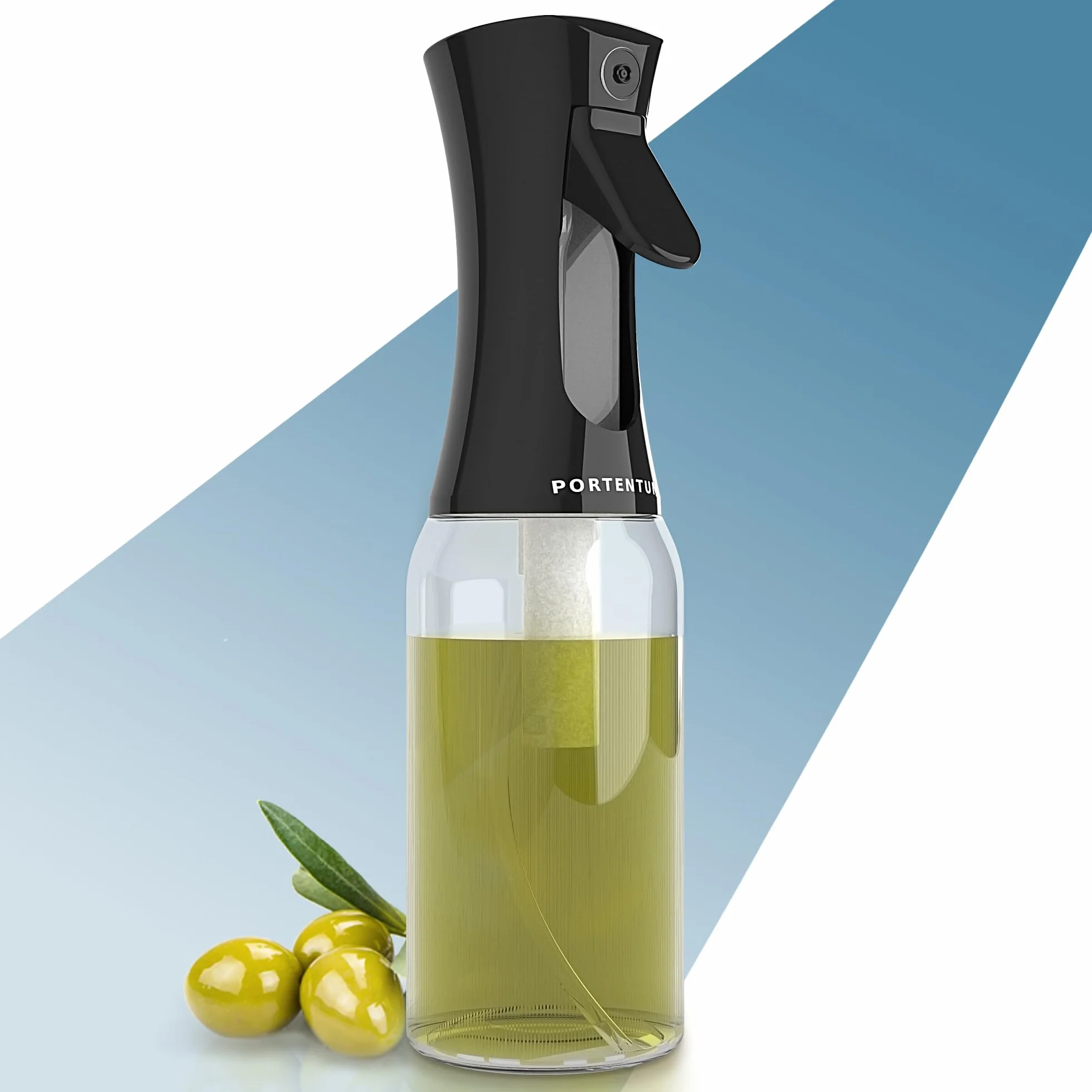 PORTENTUM Spruzzino olio per friggitrice aria 300ml Spray Olio Cucina Antigoccia