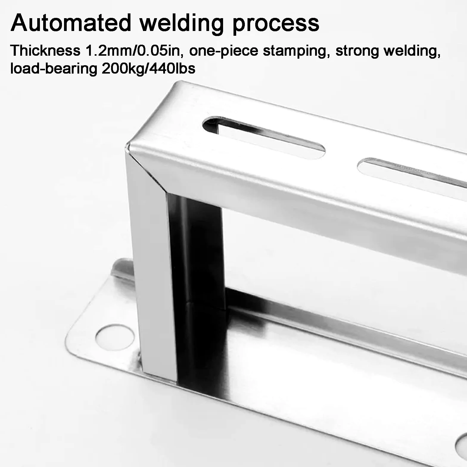 Staffe Condizionatore Esterno, Supporto da Terra per Condizionatori Mini Split, Base In Acciaio Inox per Condizionatori da 1 a 5 Unità, Portata 200 Kg(50cm/20in)