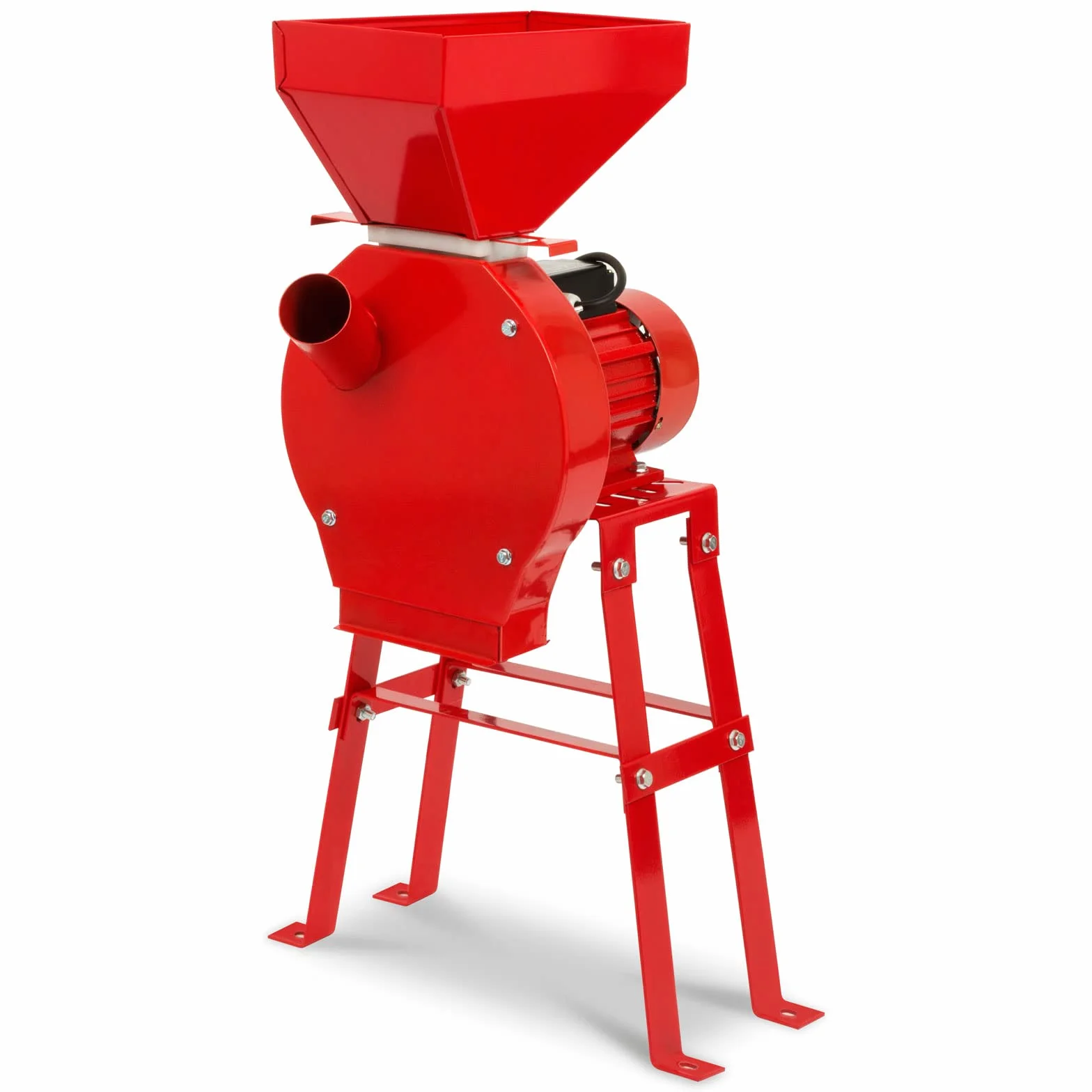 EBERTH Mulino elettrico per cereali con potente motore da 1100 watt, portata 240 kg/h, macina con lama affilata in acciaio inox, quattro setacci e base, frantumatore per cereali