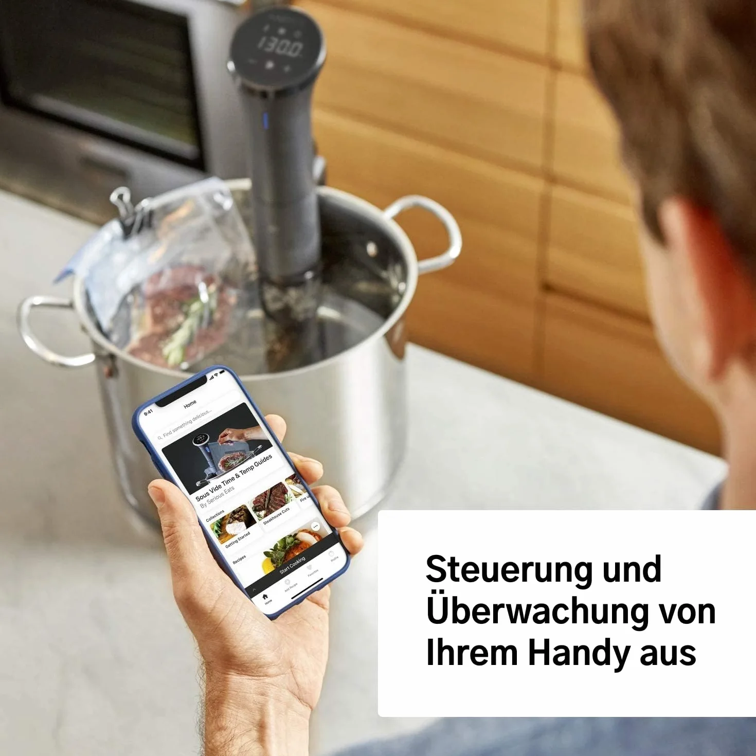 Anova Precision Cooker Nano 2.0 WiFi Bluetooth 100W Czarny