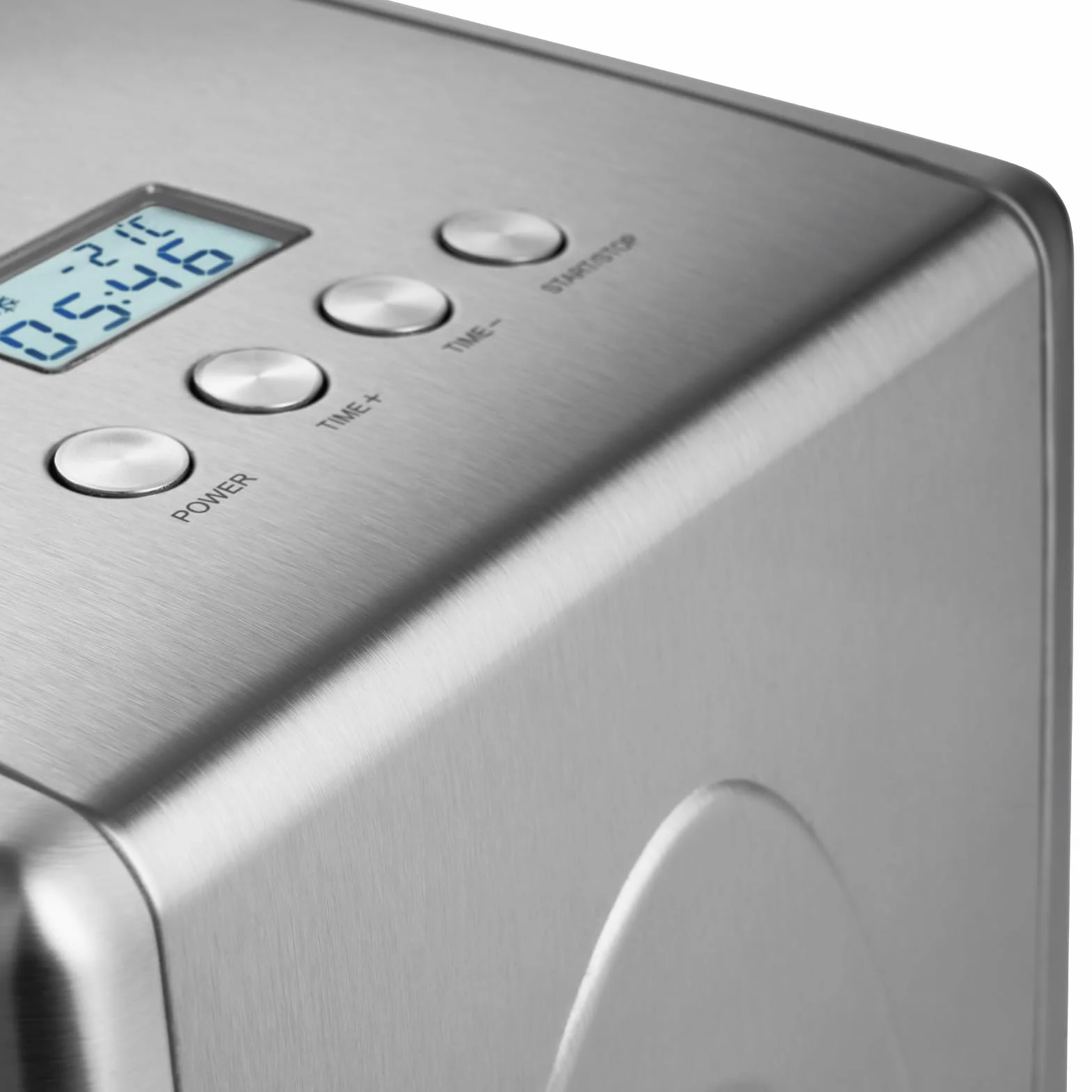 SPRINGLANE Gelatiera Emma 1,5 L con compressore autoraffreddante 150 W, in acciaio inossidabile con contenitore per il ghiaccio rimovibile (Argento, 1.5 L)