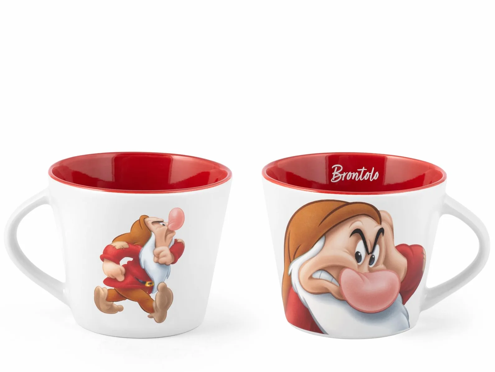 Home Disney- Sette nani, set 12 tazze da te' Sette nani POP, 280 cc, personaggi assortiti, New Bone China, lavabili in lavastoviglie, idonee al microonde