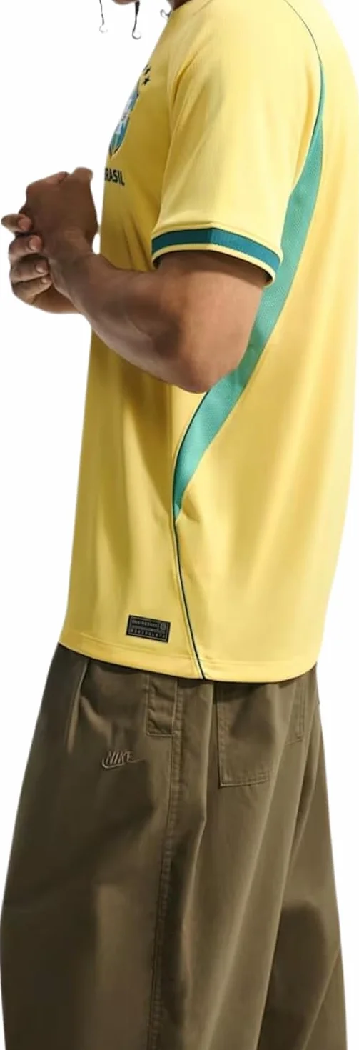Nike Brazil National Team Dri-Fit Stadium Away T-Shirt Uomo