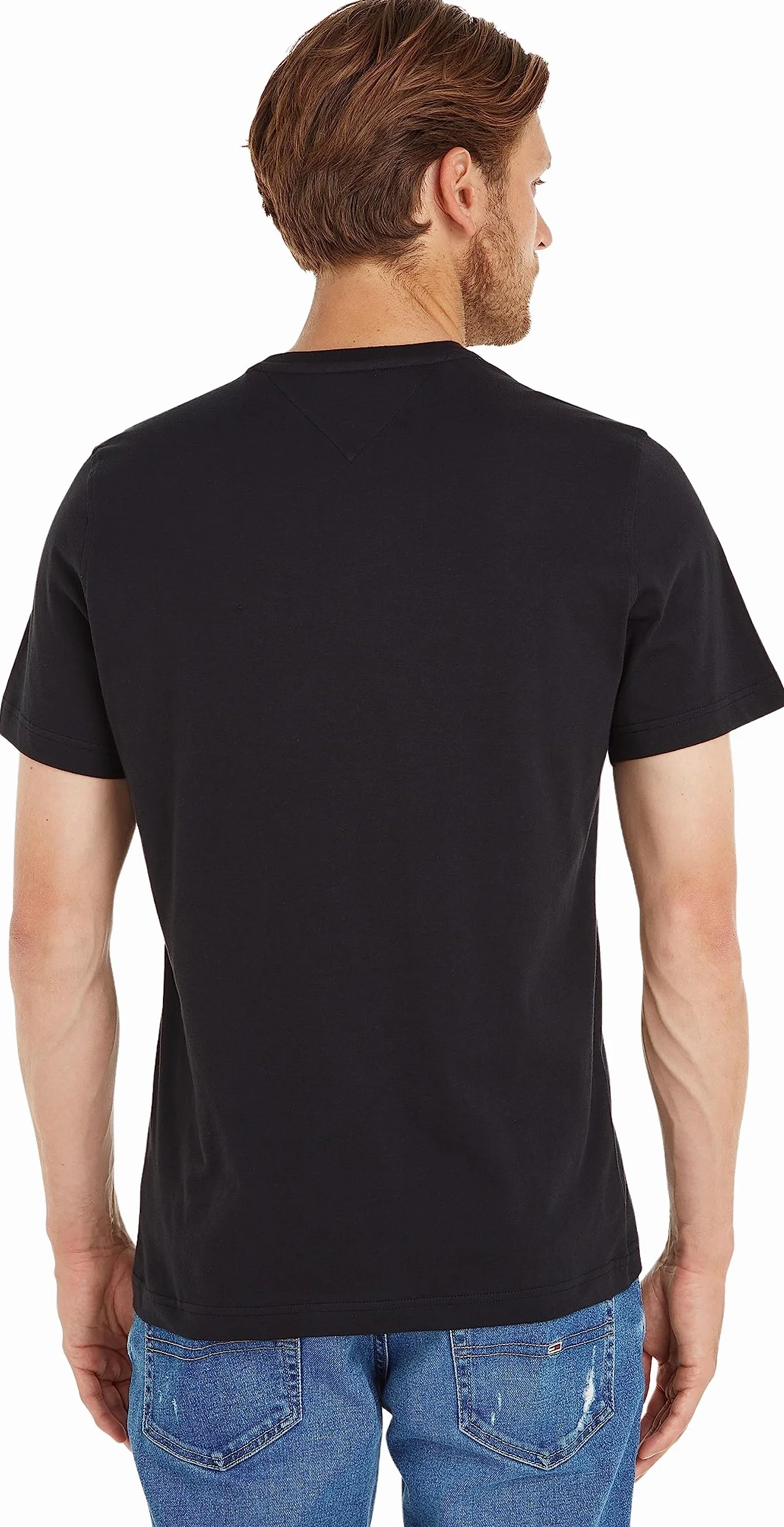 Tommy Jeans Uomo T-Shirt Maniche Corte Slim Fit