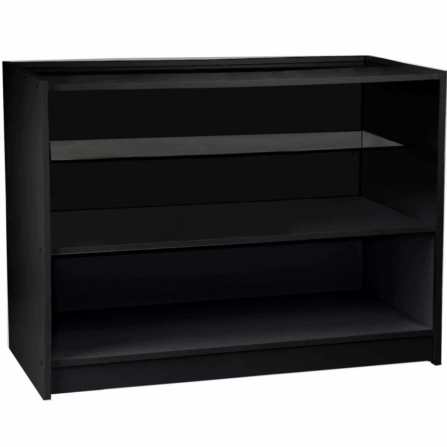 Monster Shop - Set Gemini con 3 Banconi da Negozio e Reception Neri Eleganti